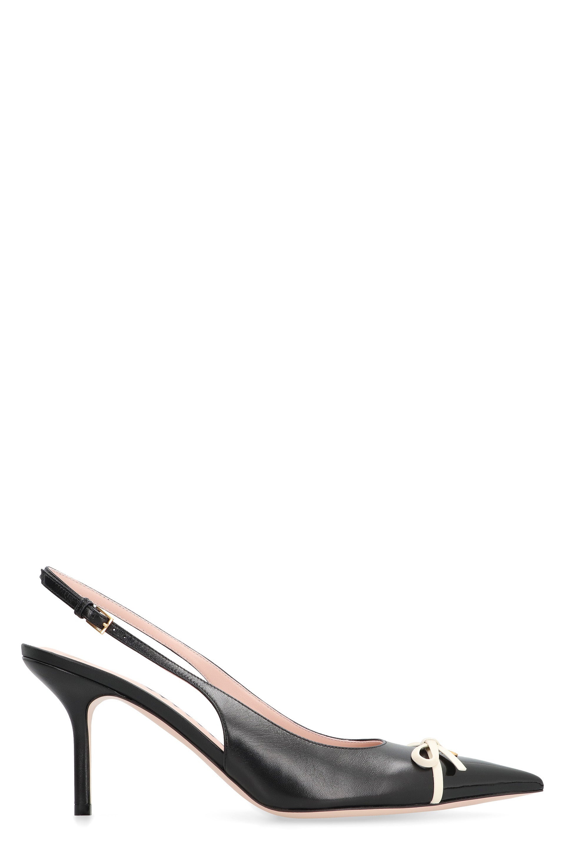 Valentino Garavani - Leather slingback pumps