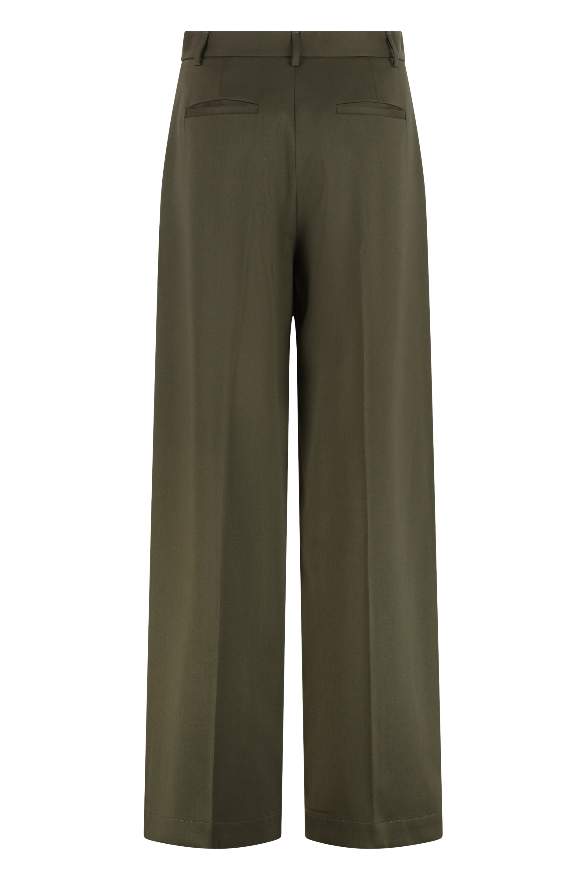 Chicago high-waist wide-leg trousers