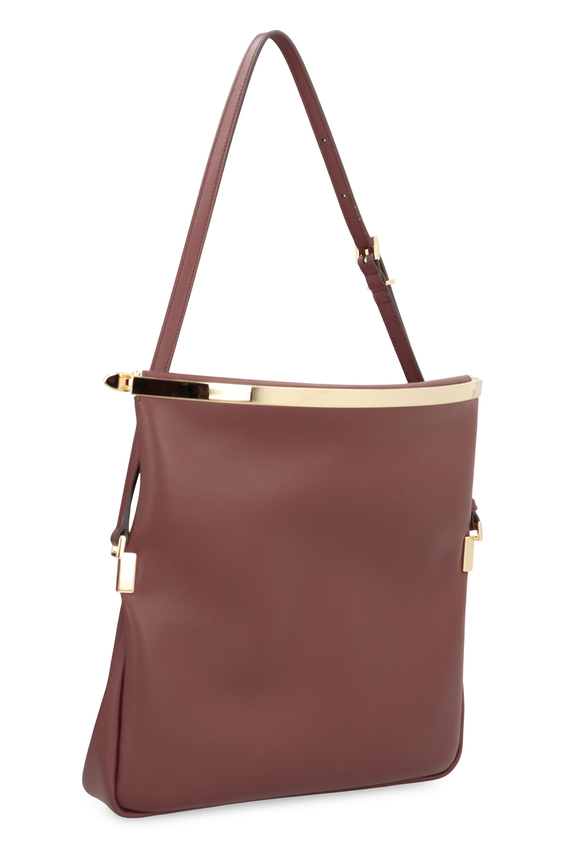 Tod’s Magenta Leather shoulder bag