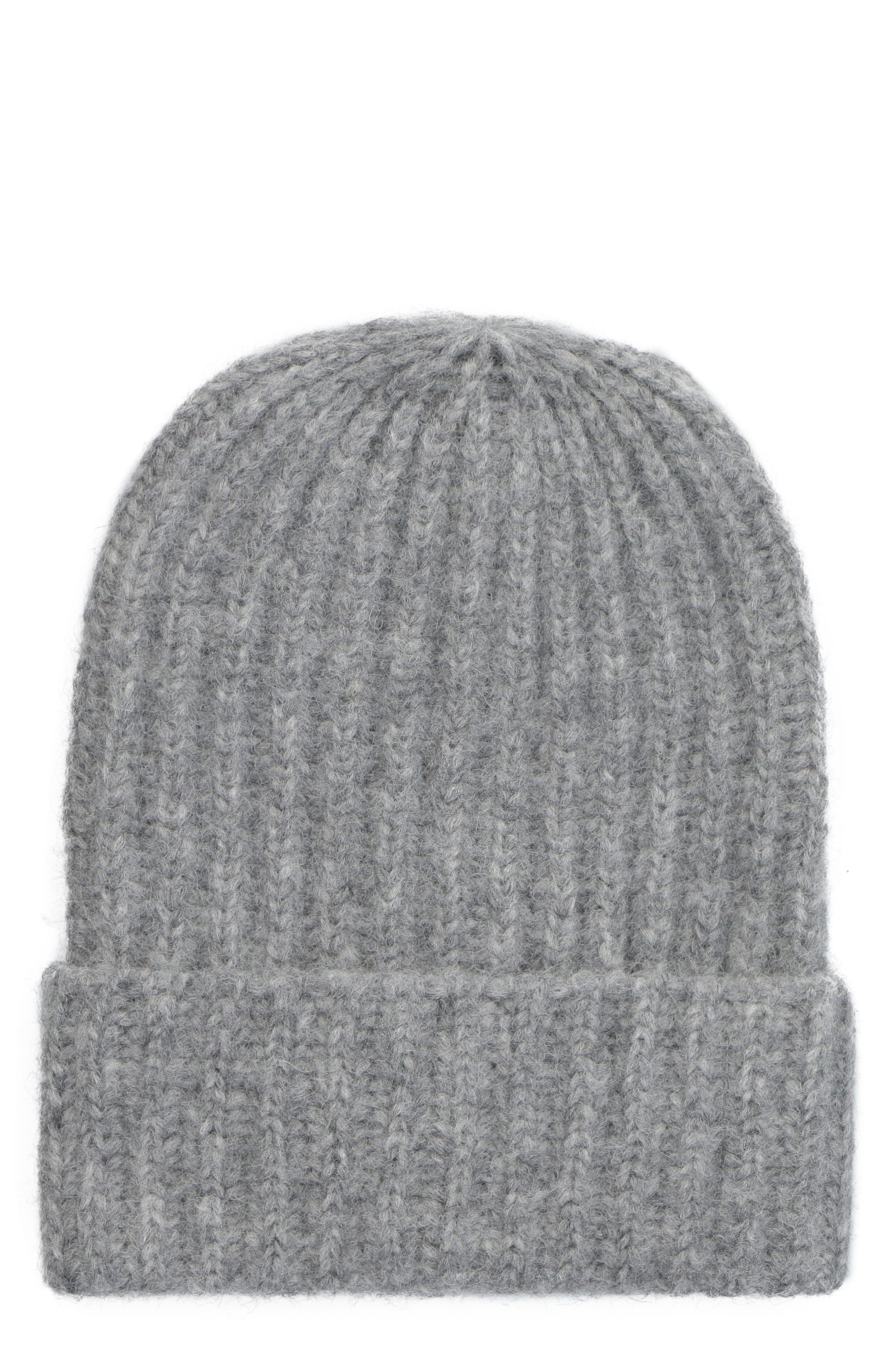 Ribbed knit beanie