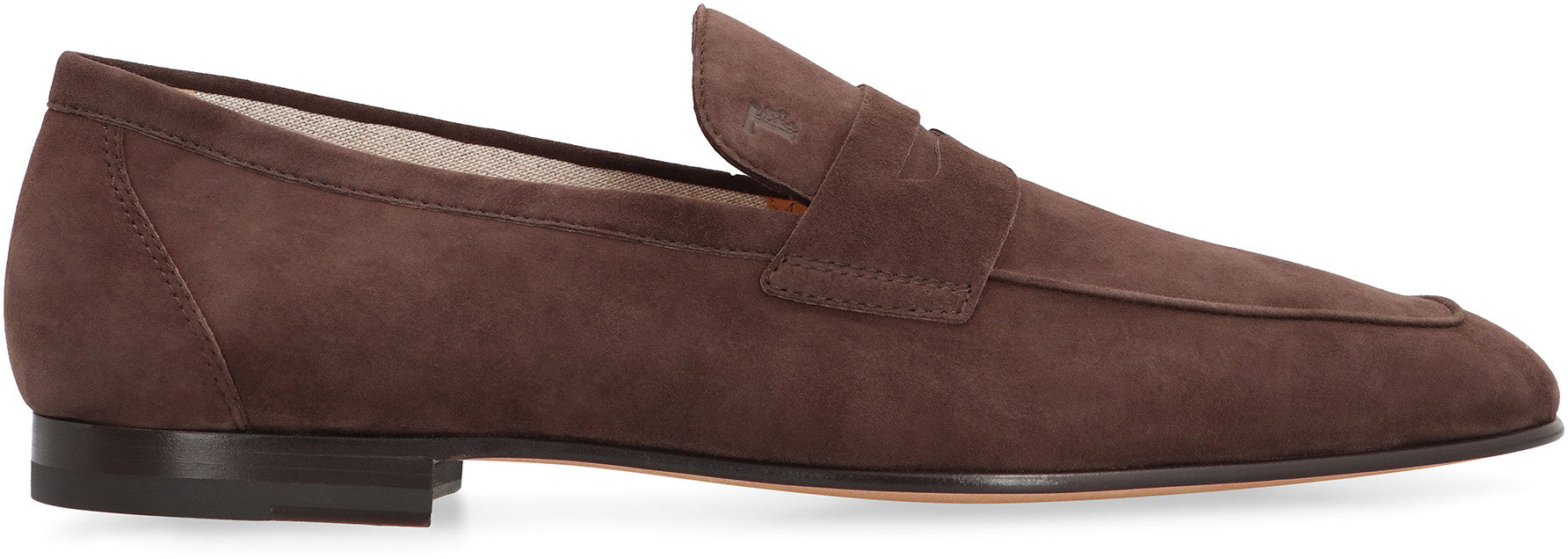 Suede loafers