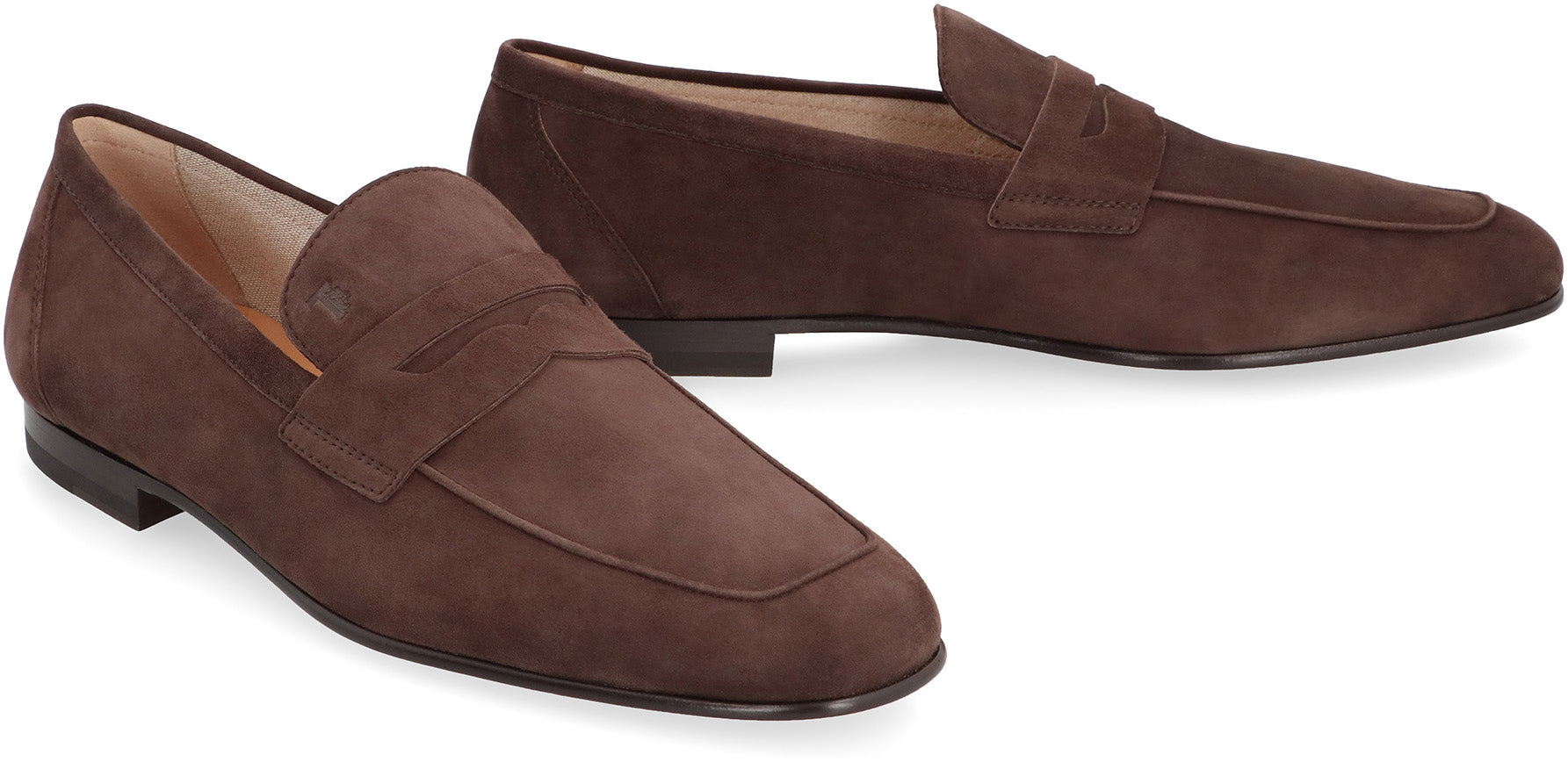 Suede loafers