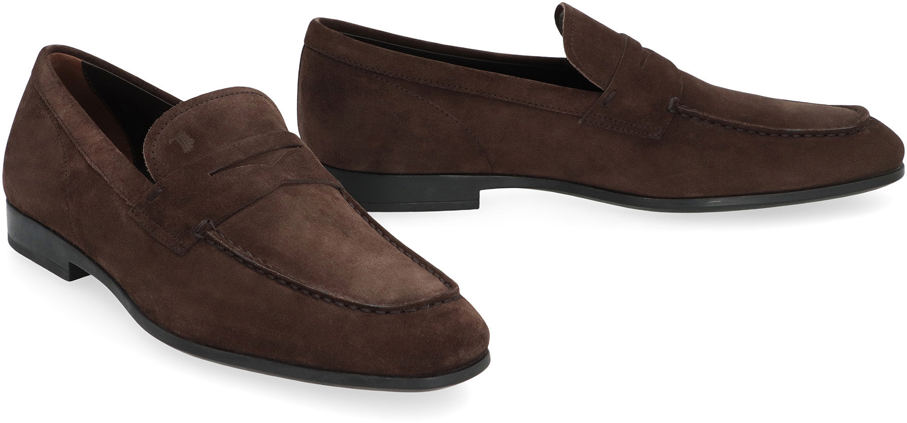 Suede loafers
