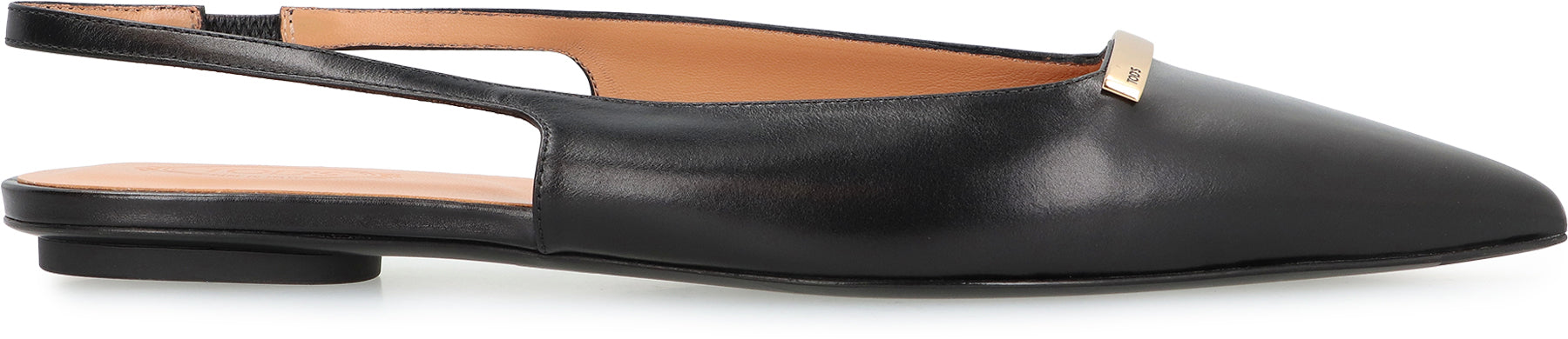 pointy-toe slingback ballet flats