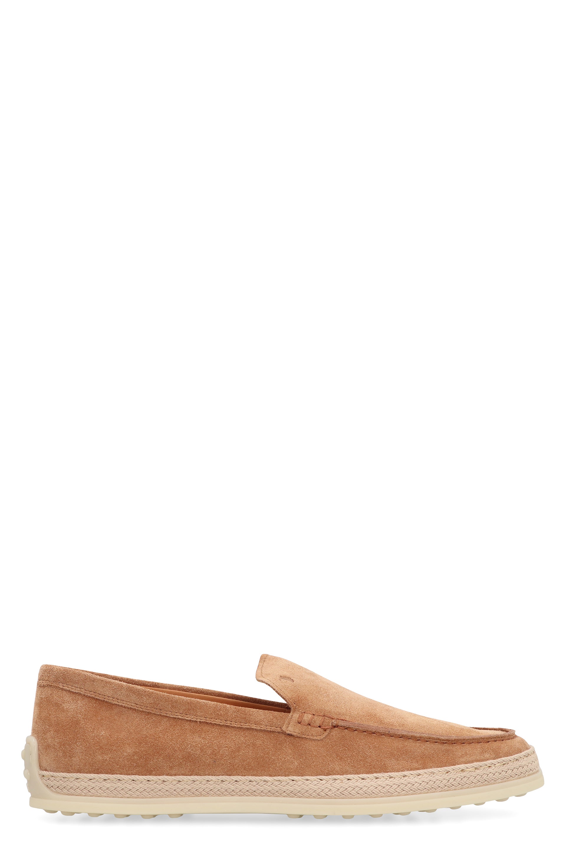 Suede slipper loafers