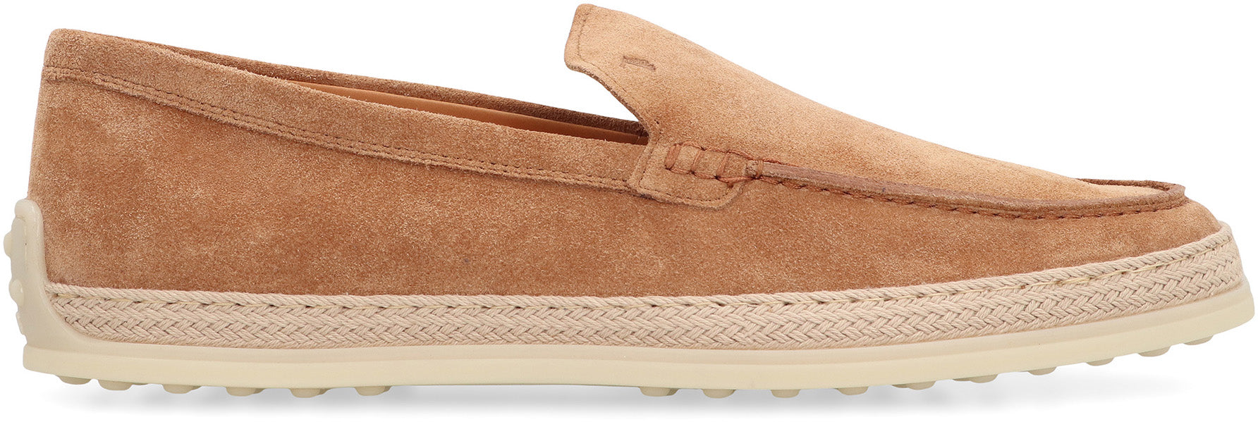 Suede slipper loafers