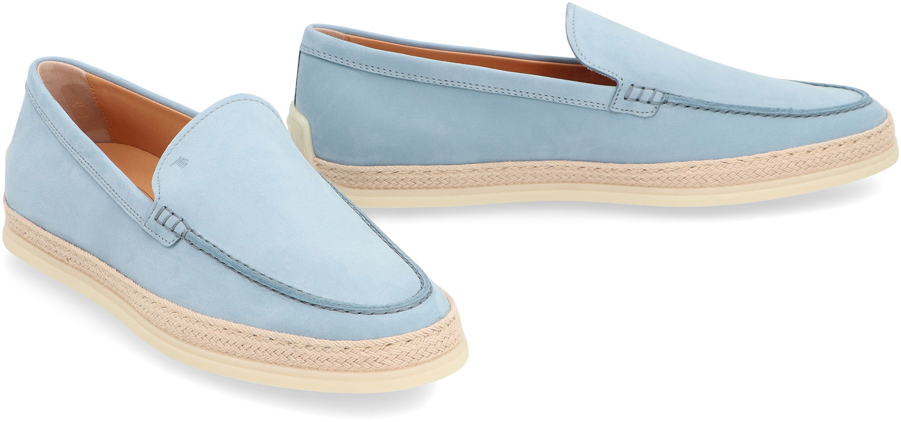 Leather slipper loafers