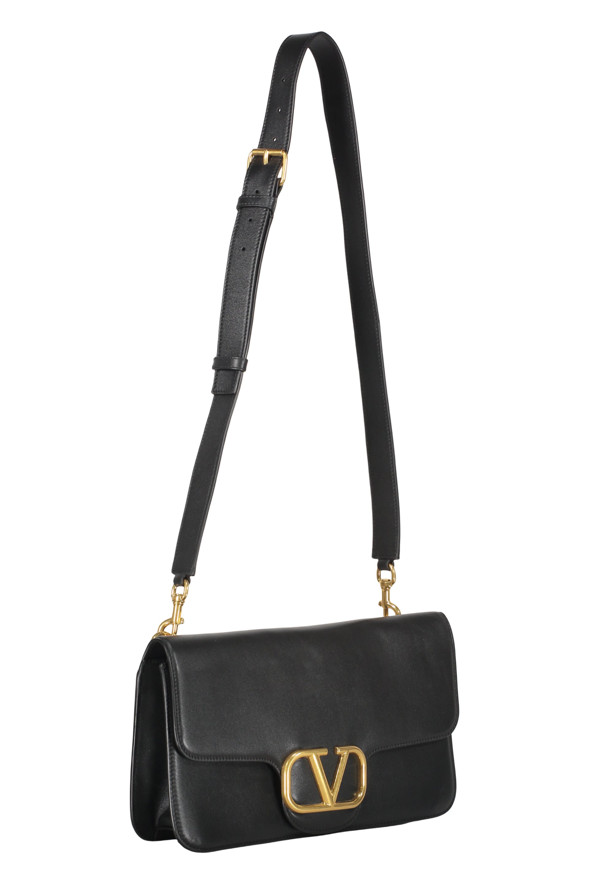 Leather messenger bag
