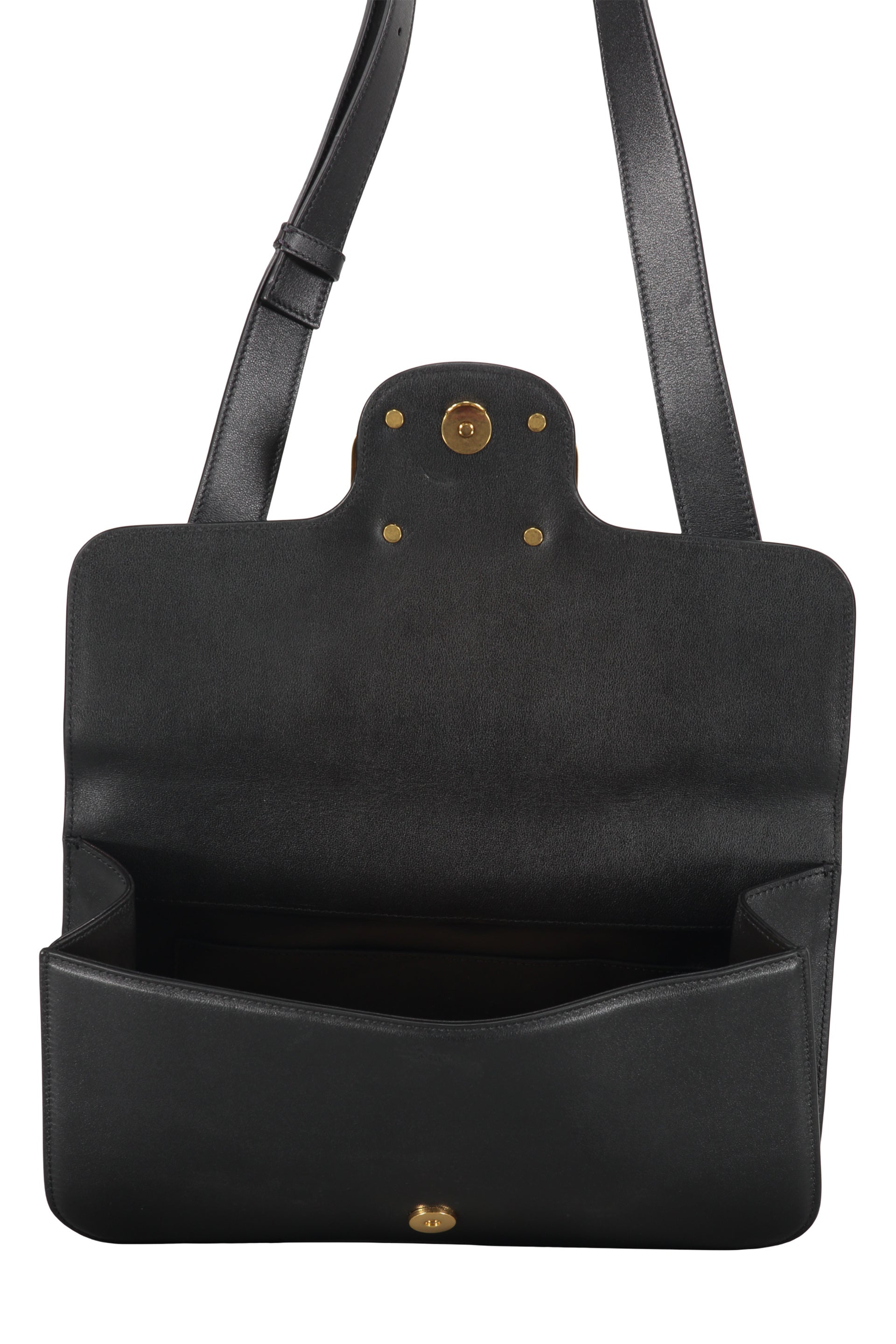 Leather messenger bag