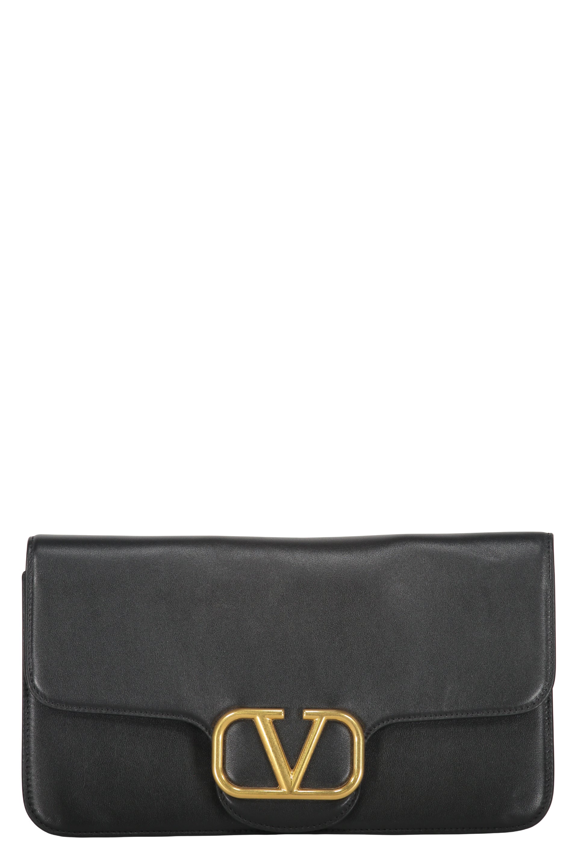 Leather messenger bag