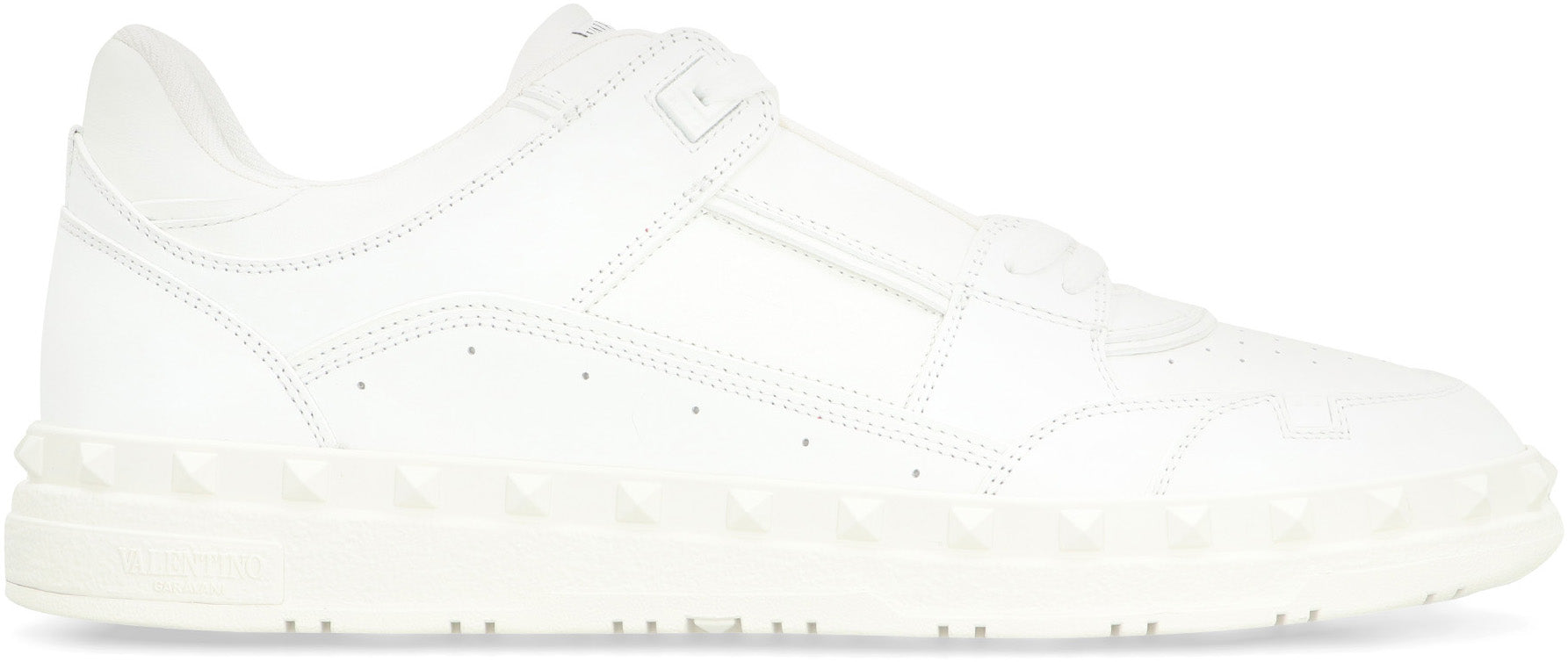Valentino Garavani - Freedots Leather low-top sneakers