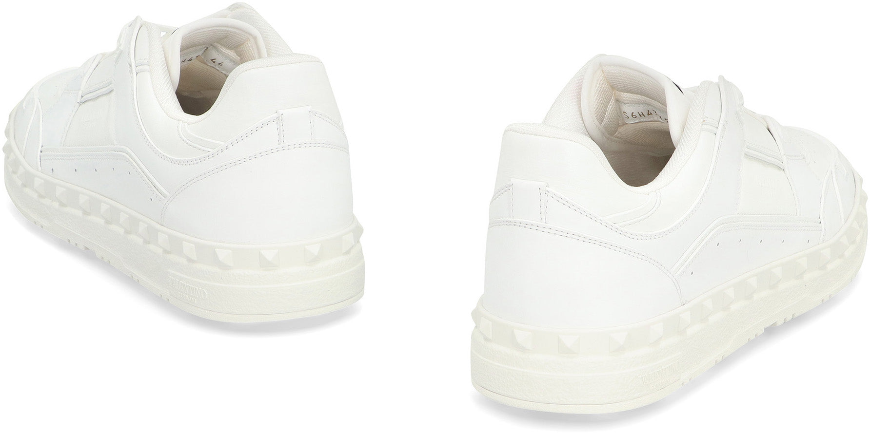 Valentino Garavani - Freedots Leather low-top sneakers