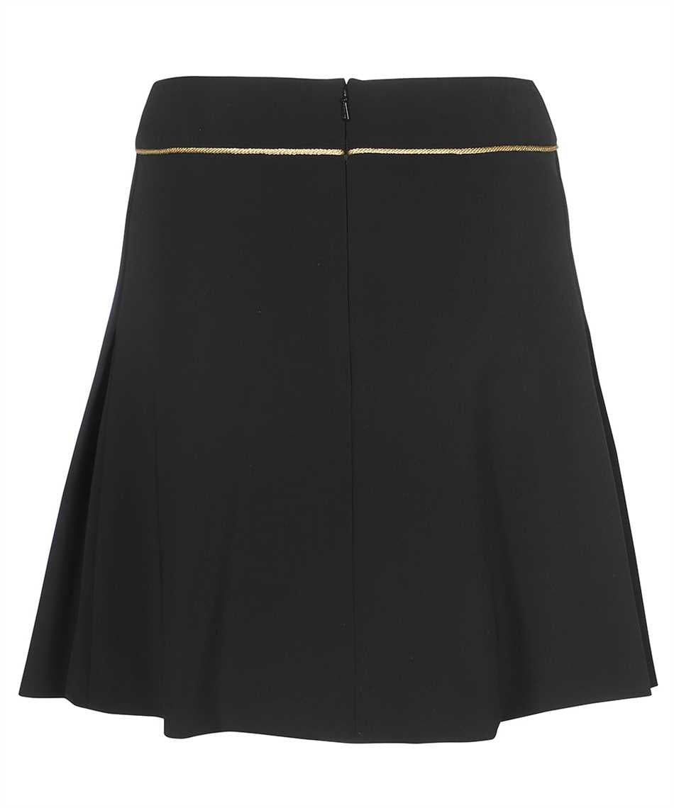 Technical fabric mini-skirt