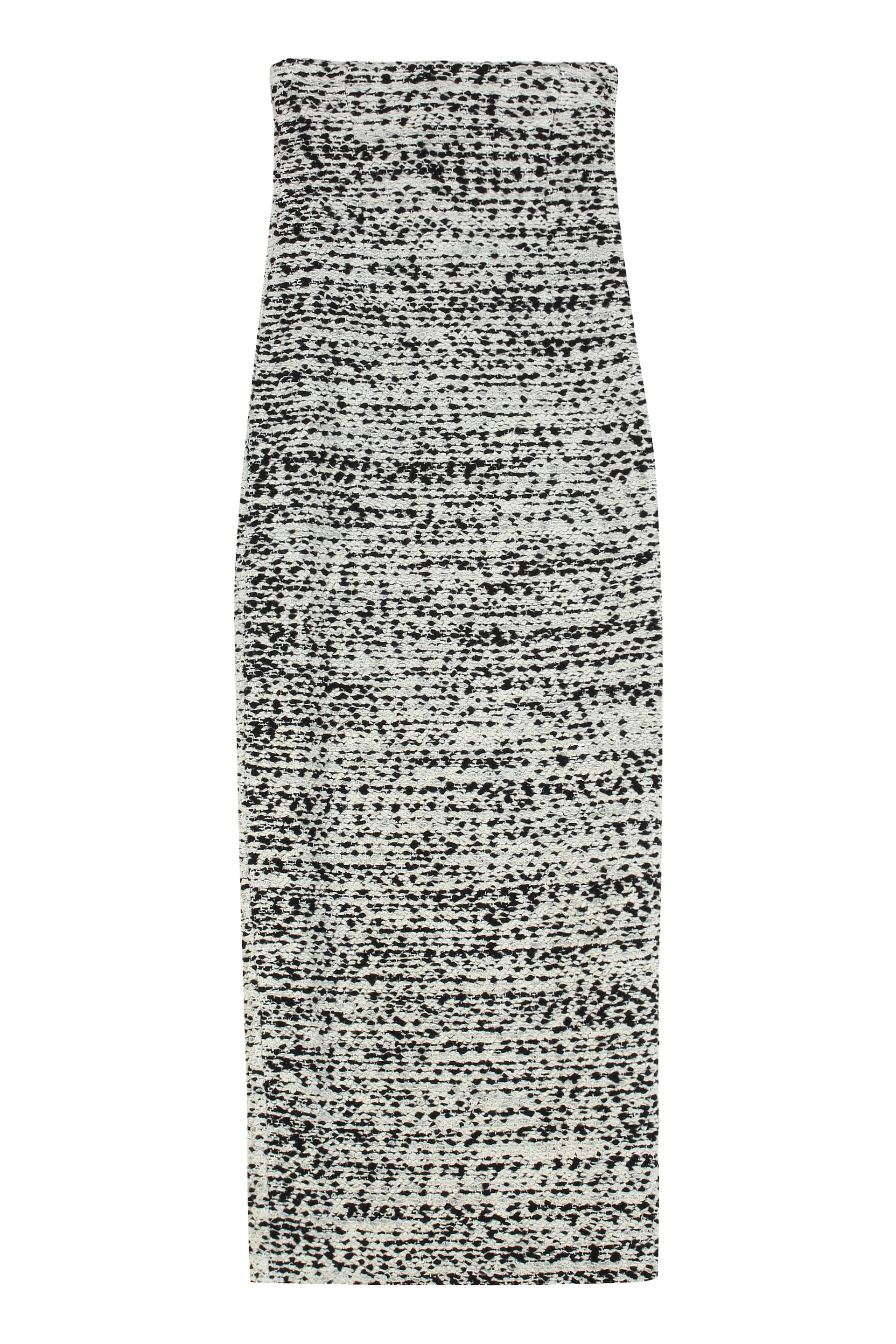 Gonna midi in bouclé knit