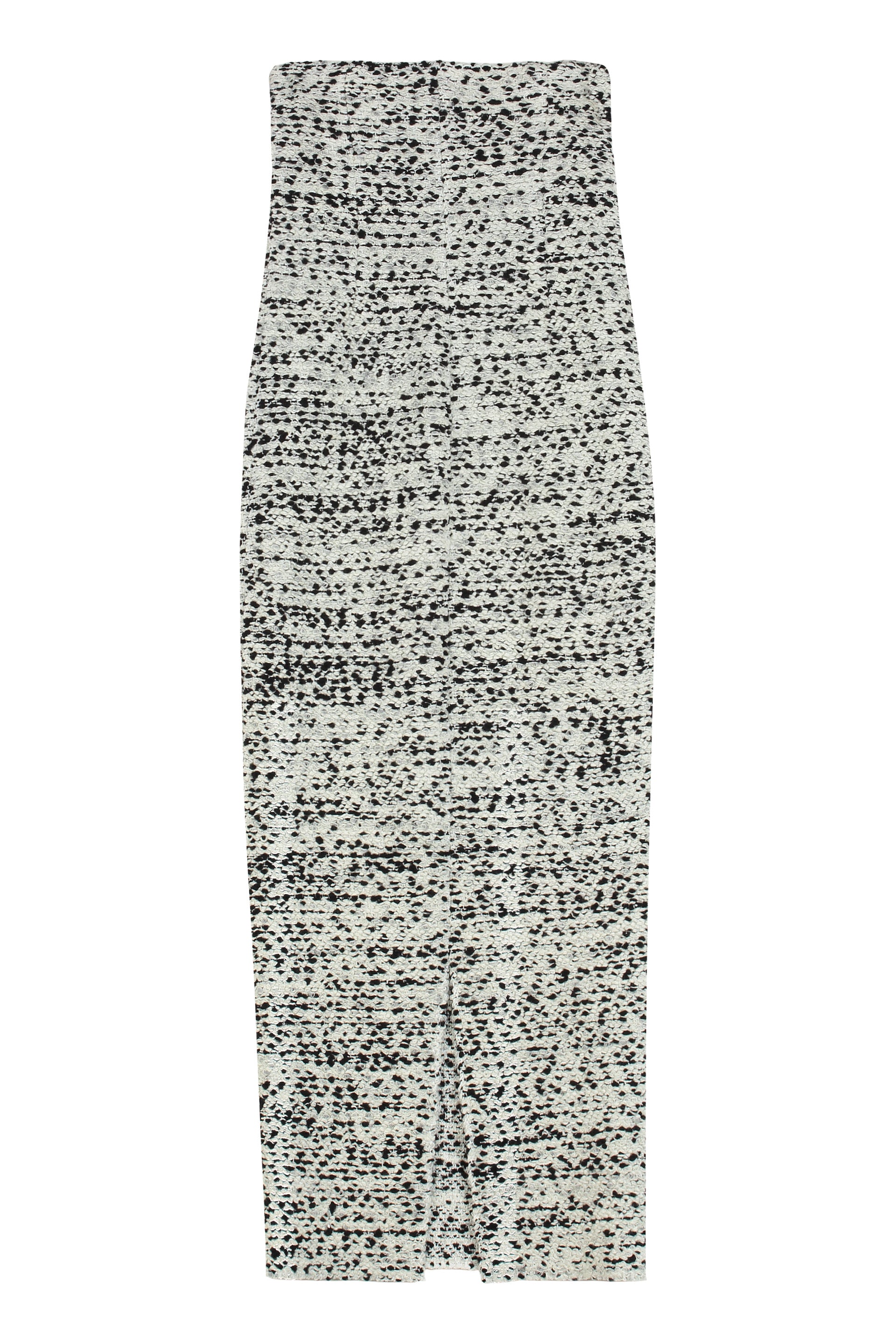 Gonna midi in bouclé knit