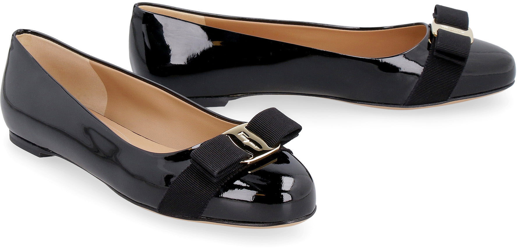 Varina patent leather ballet flats