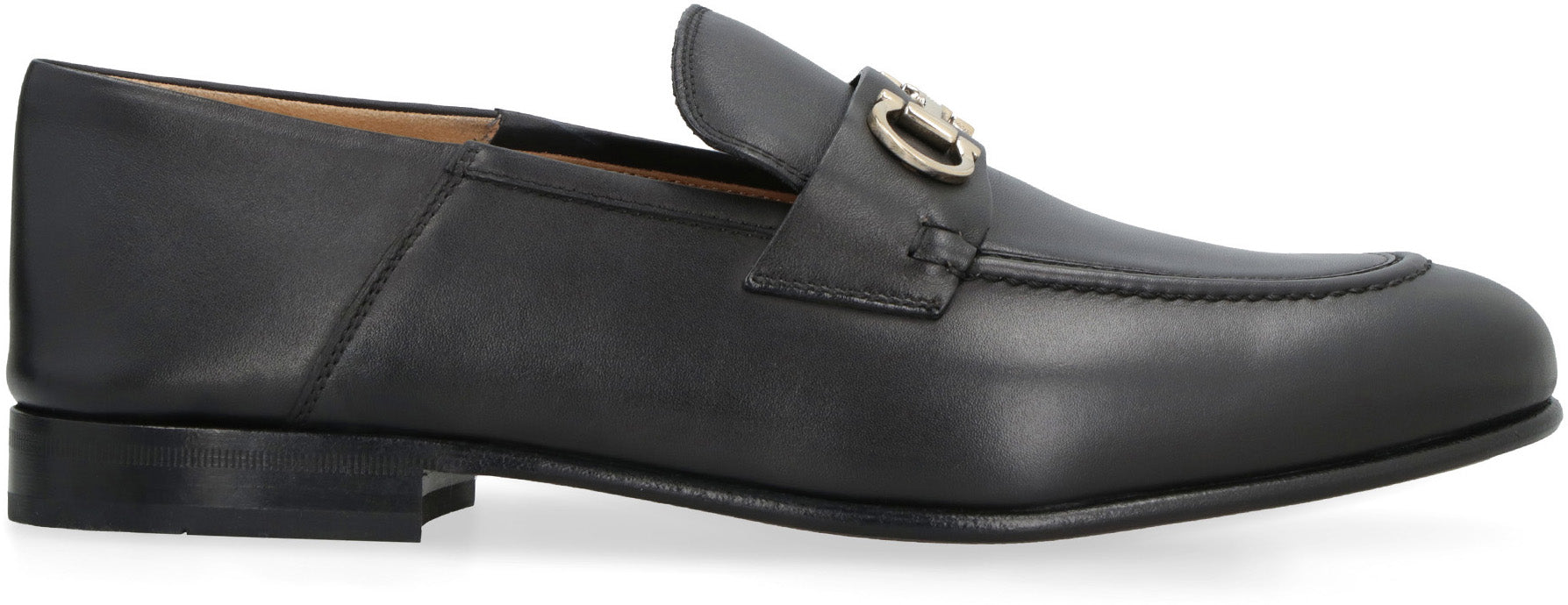 Leather loafers