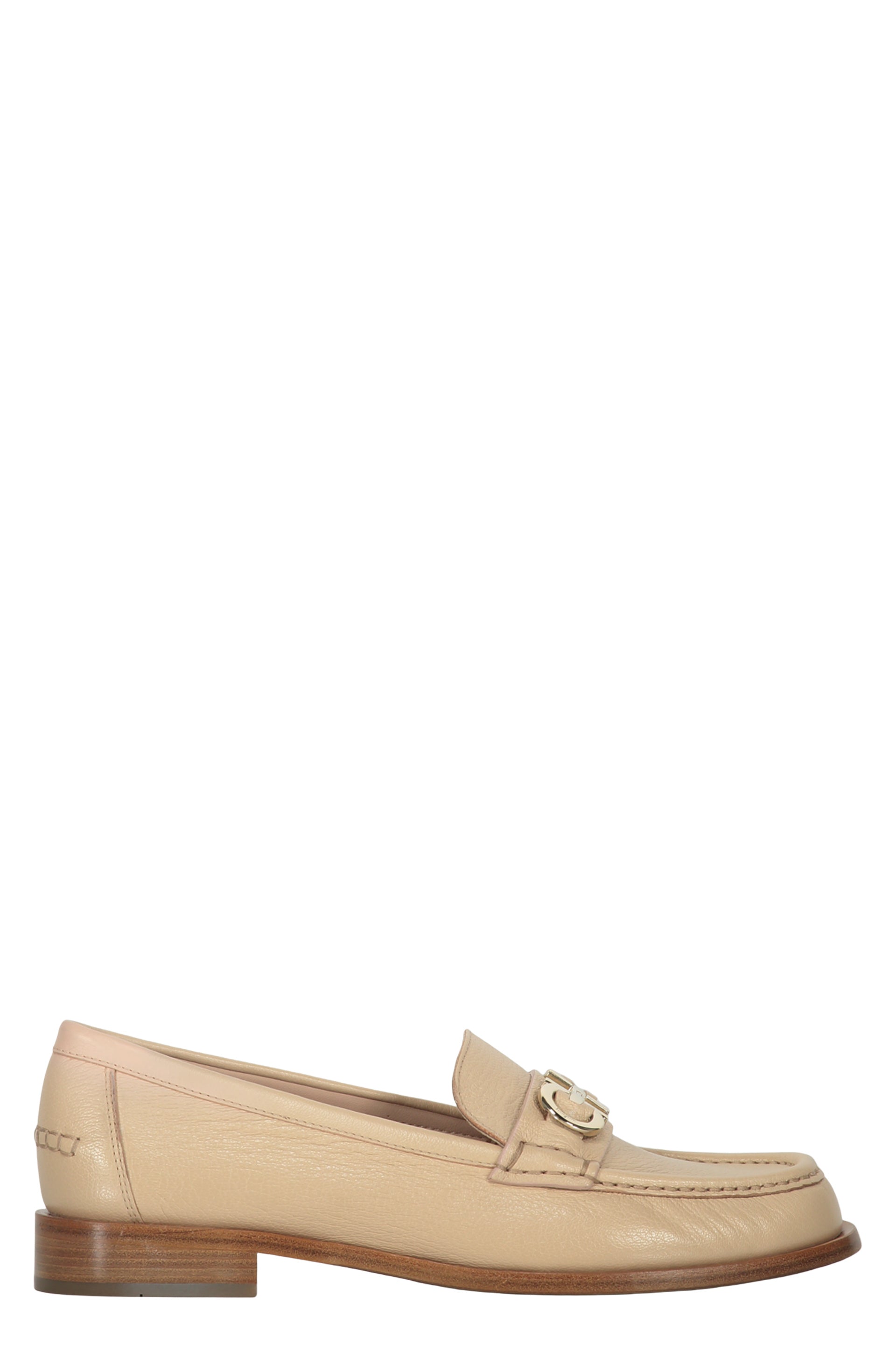 Leather loafers