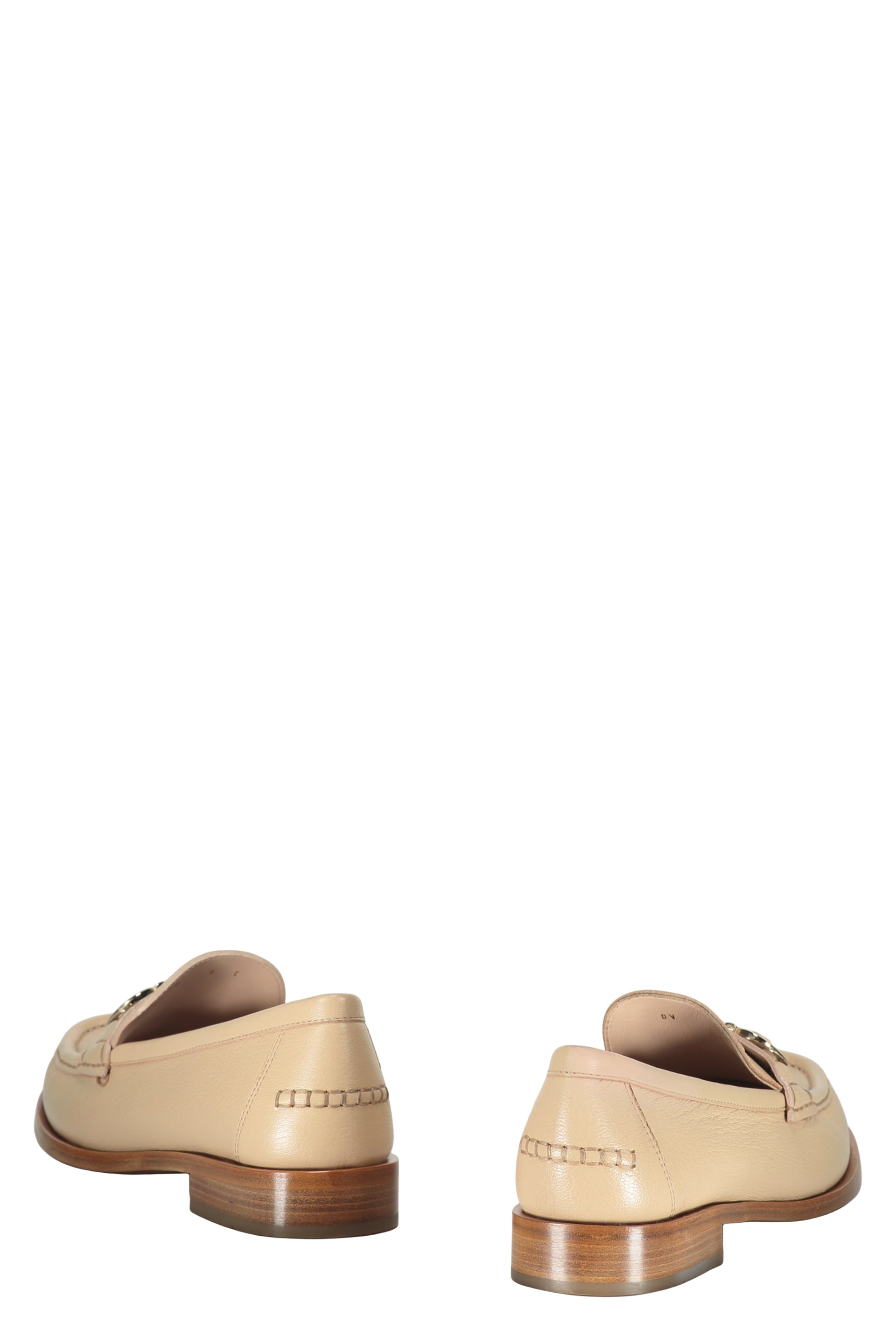 Leather loafers