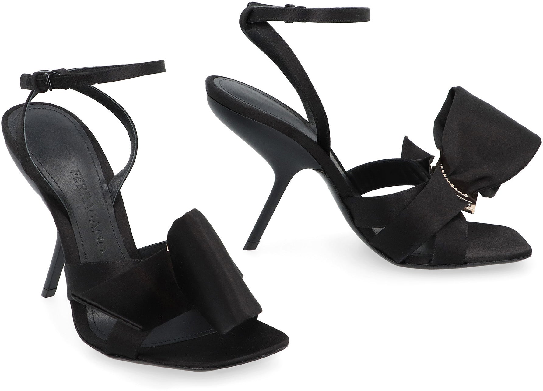 Helena satin sandals