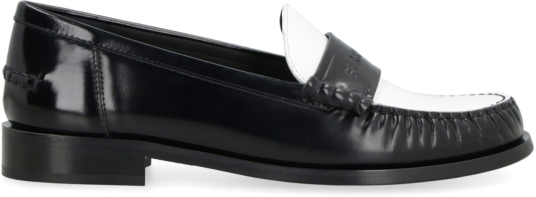 Leather loafers