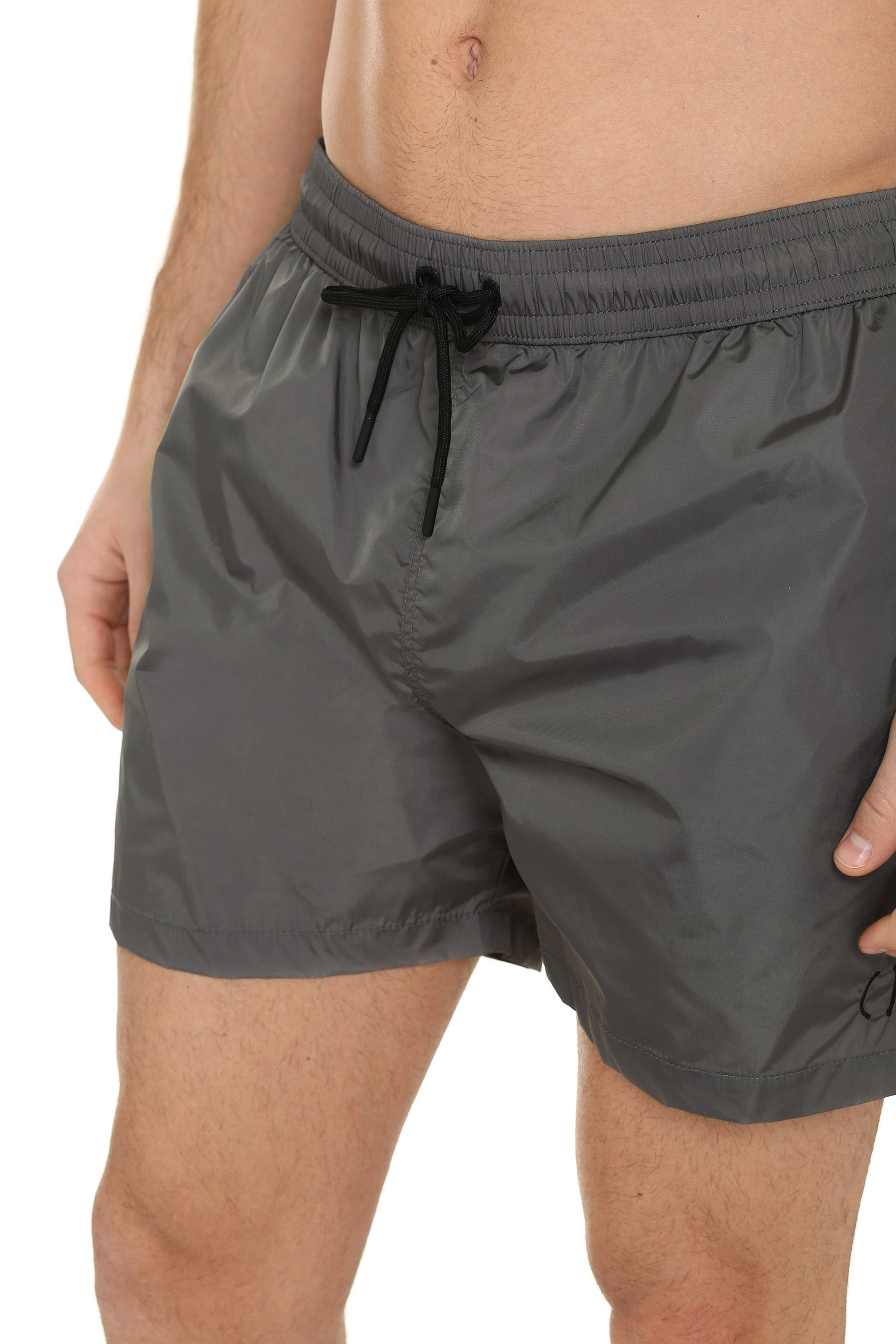 The (Swim) - Metal nylon swim shorts