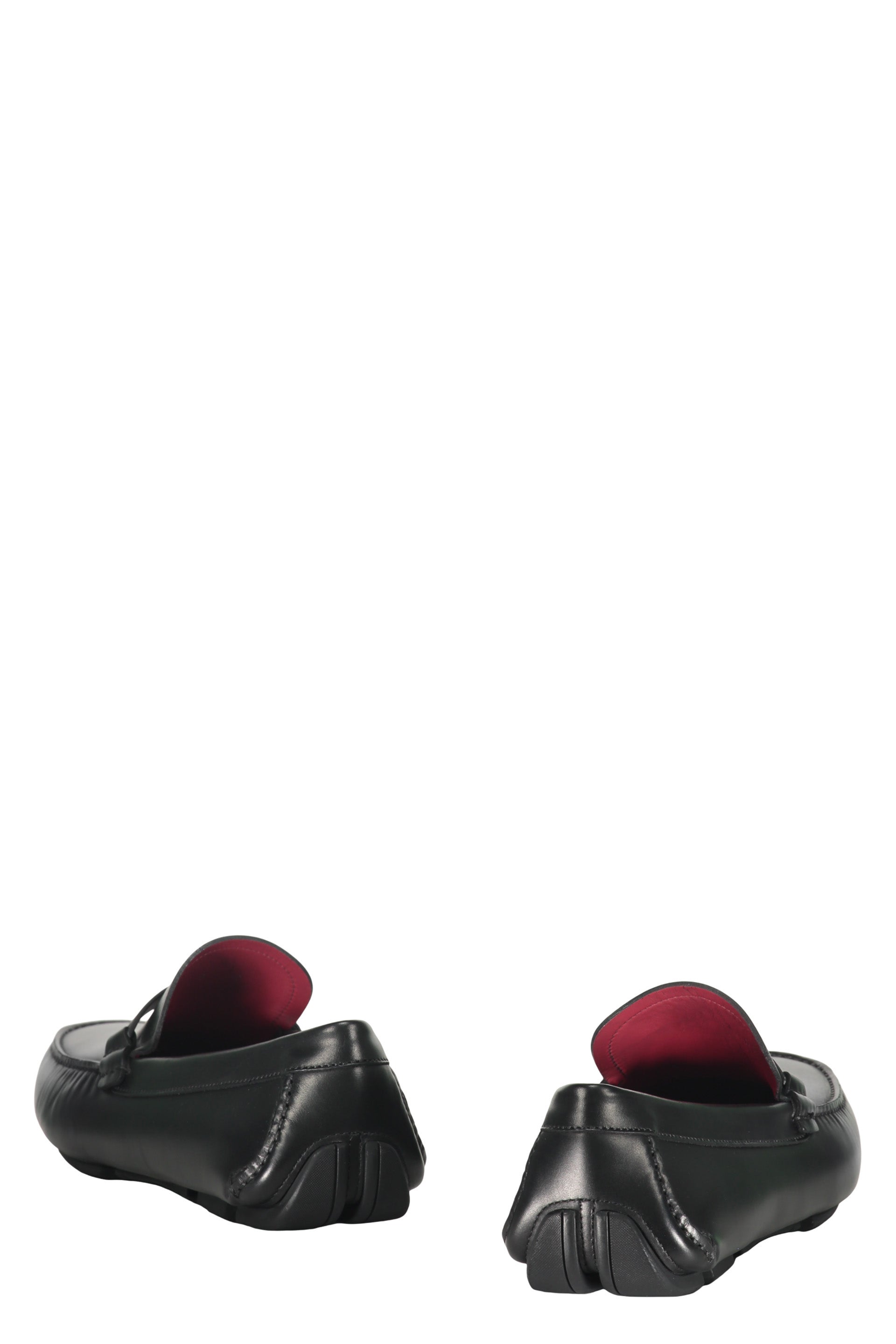 Leather loafers