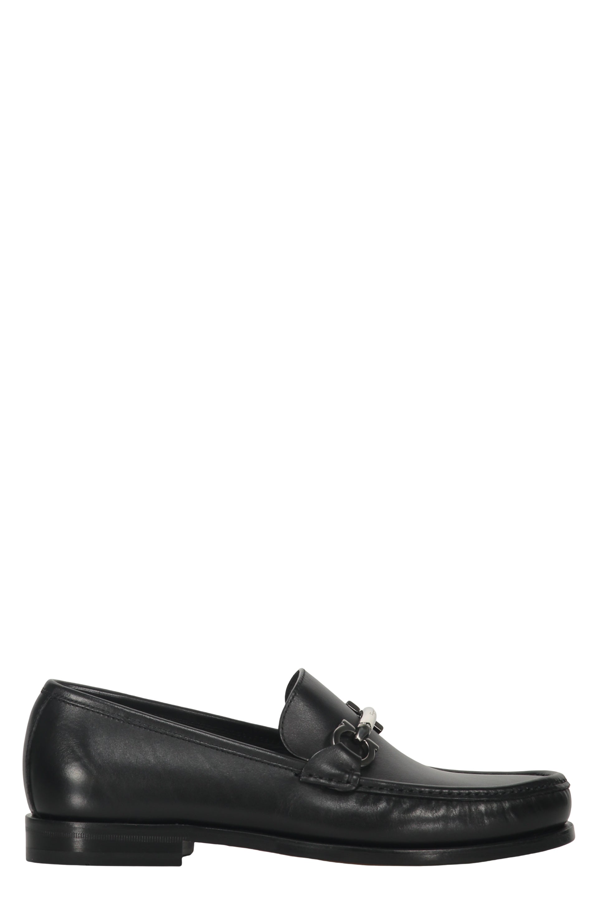 Leather loafers