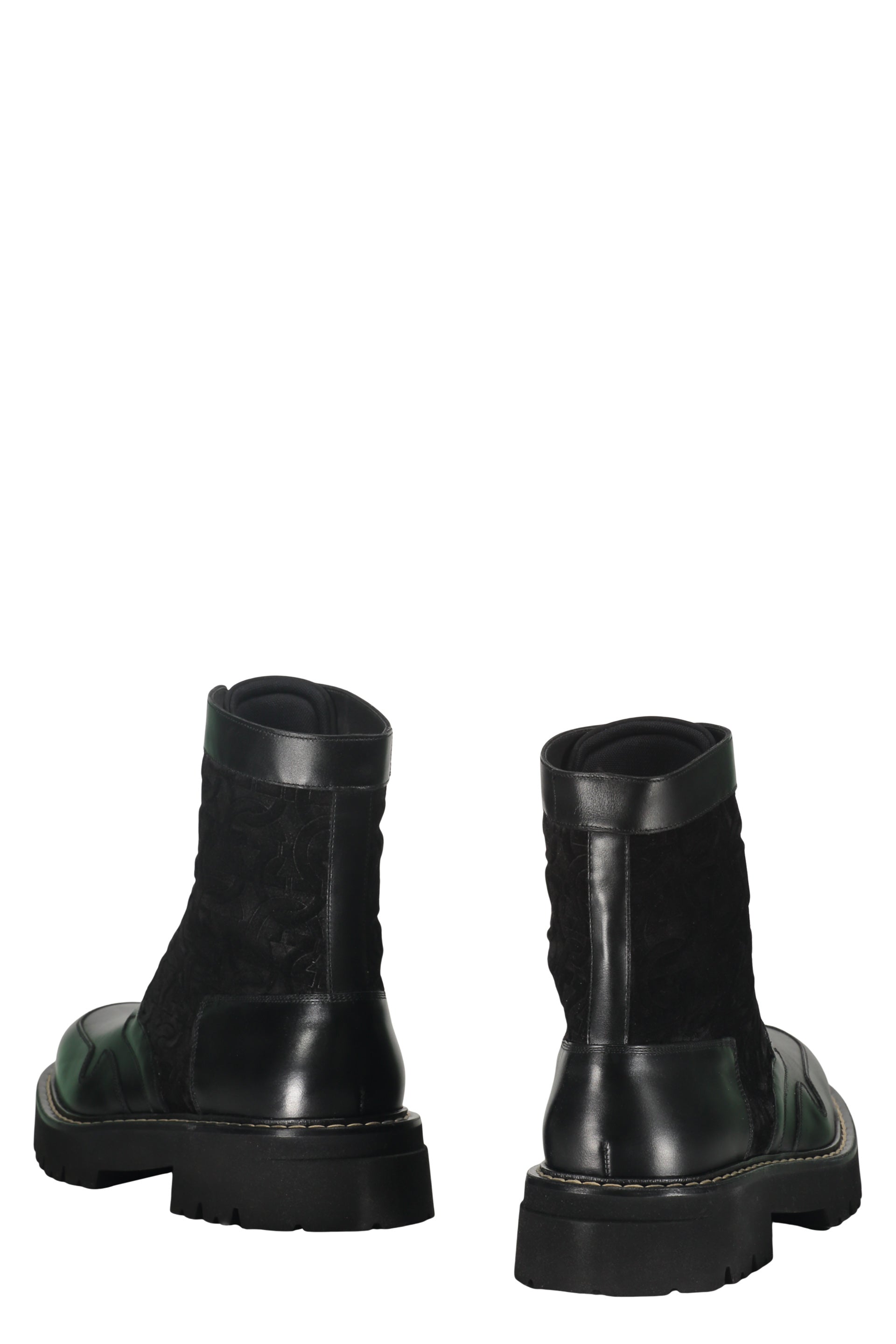 Lace-up ankle boots