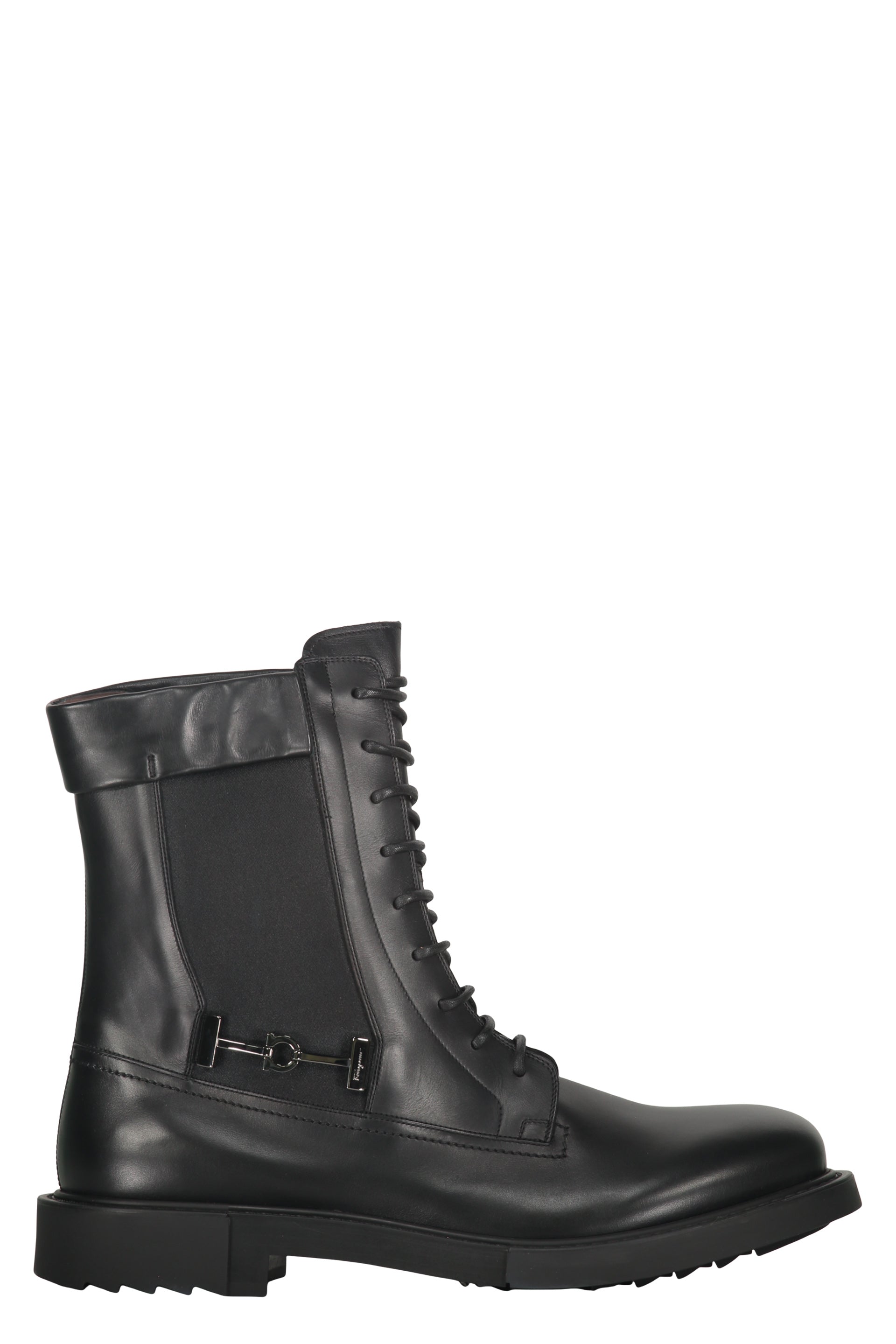 Lace-up ankle boots