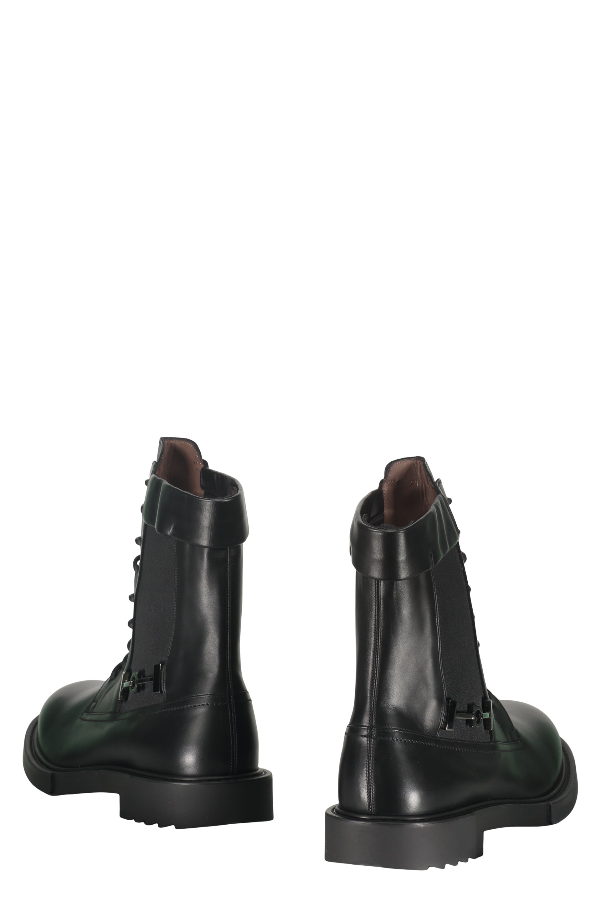 Lace-up ankle boots