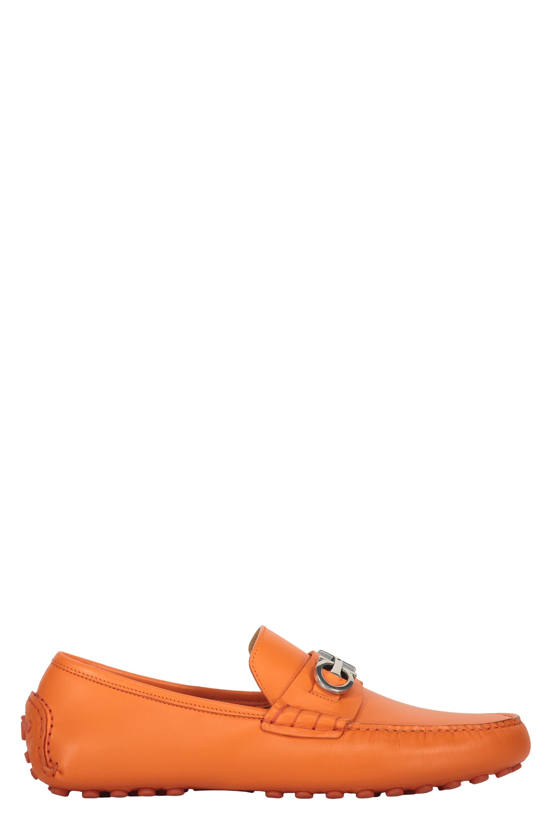 Leather loafers