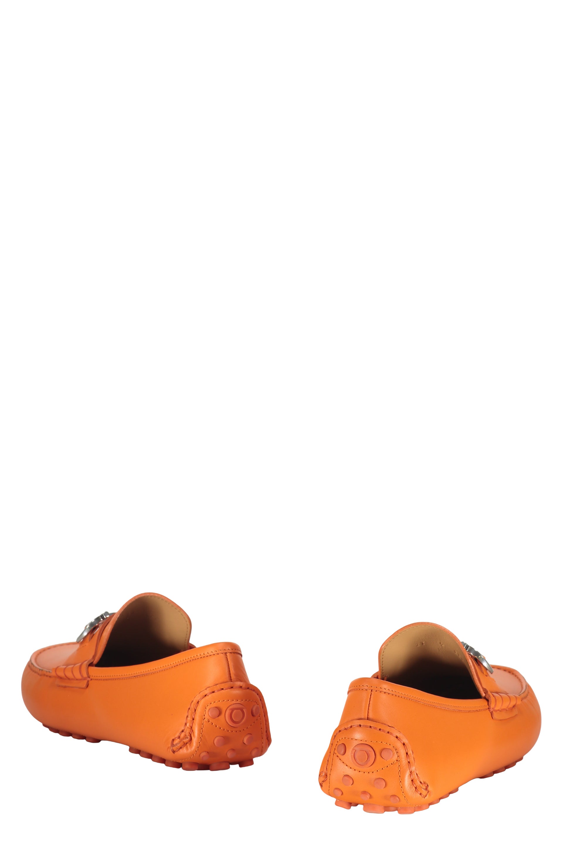 Leather loafers