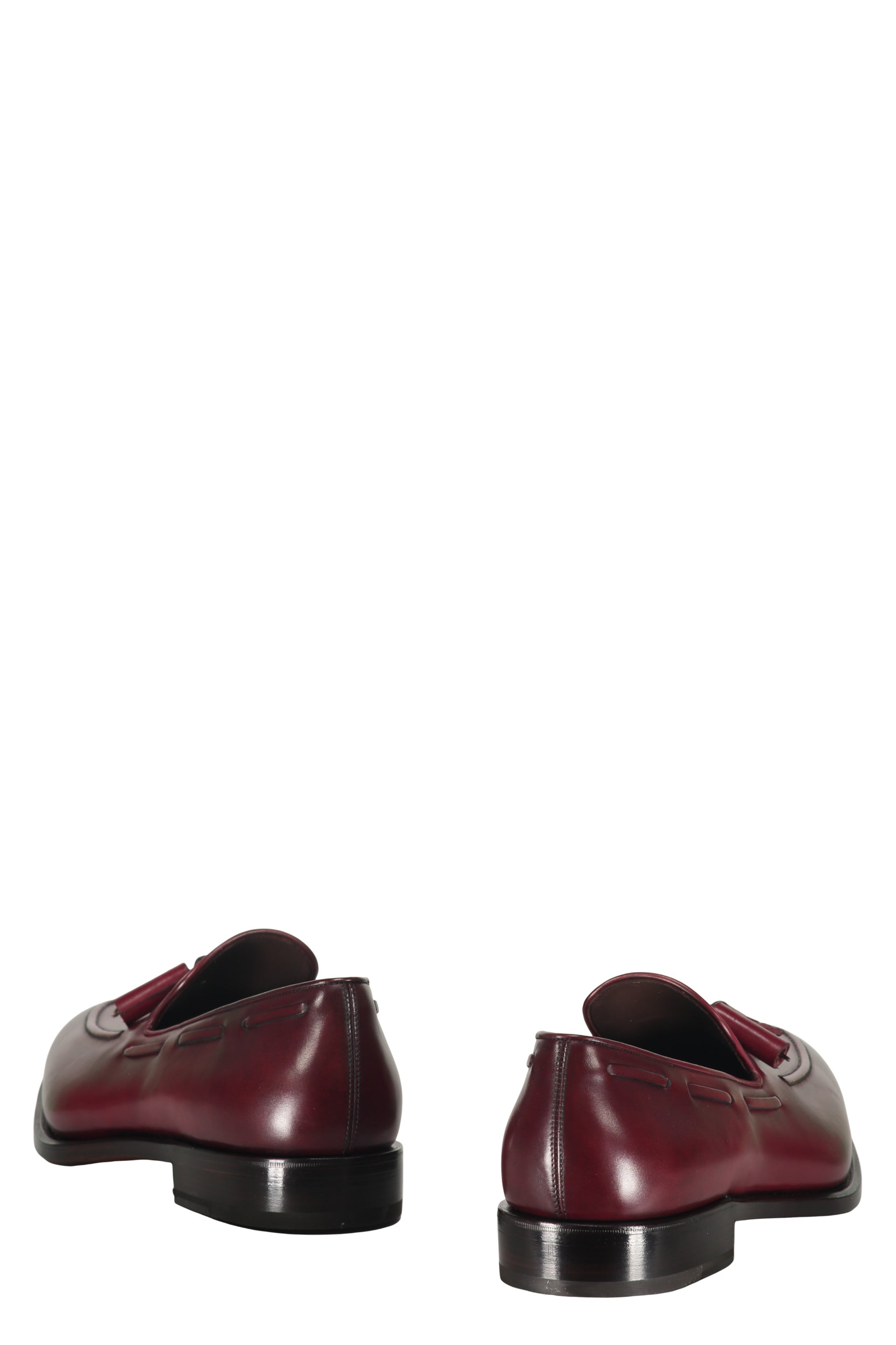 Leather loafers