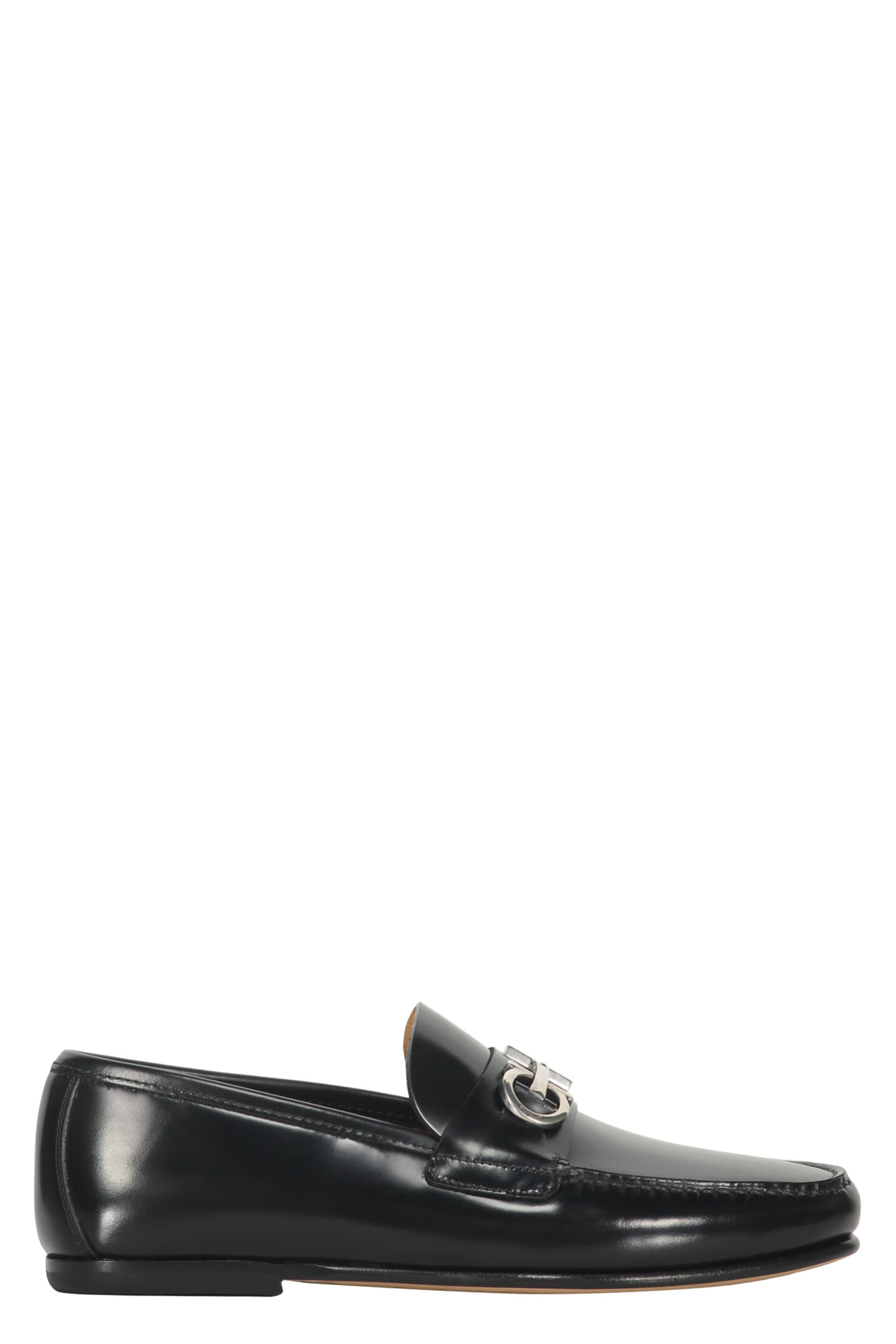 Leather loafers