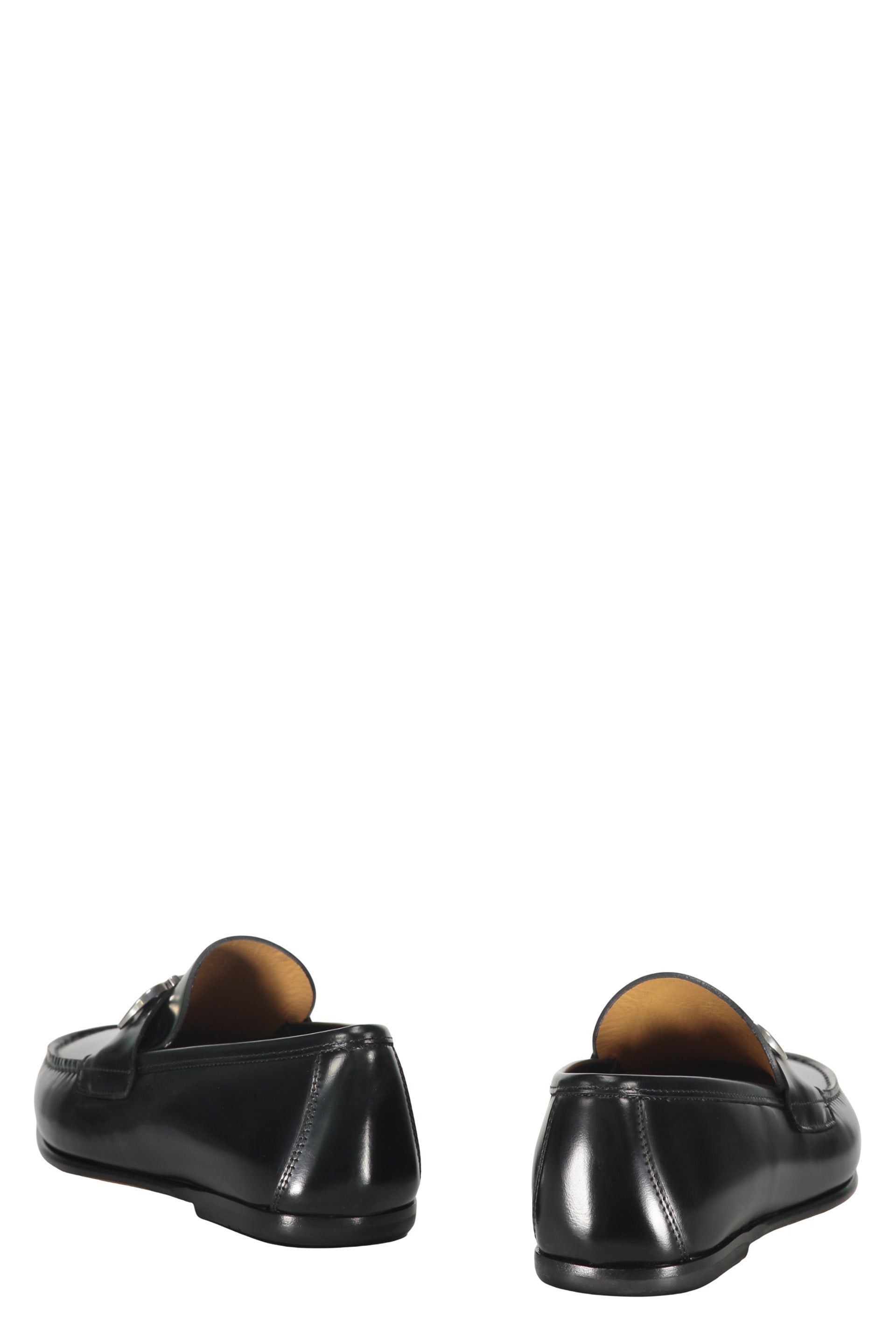 Leather loafers