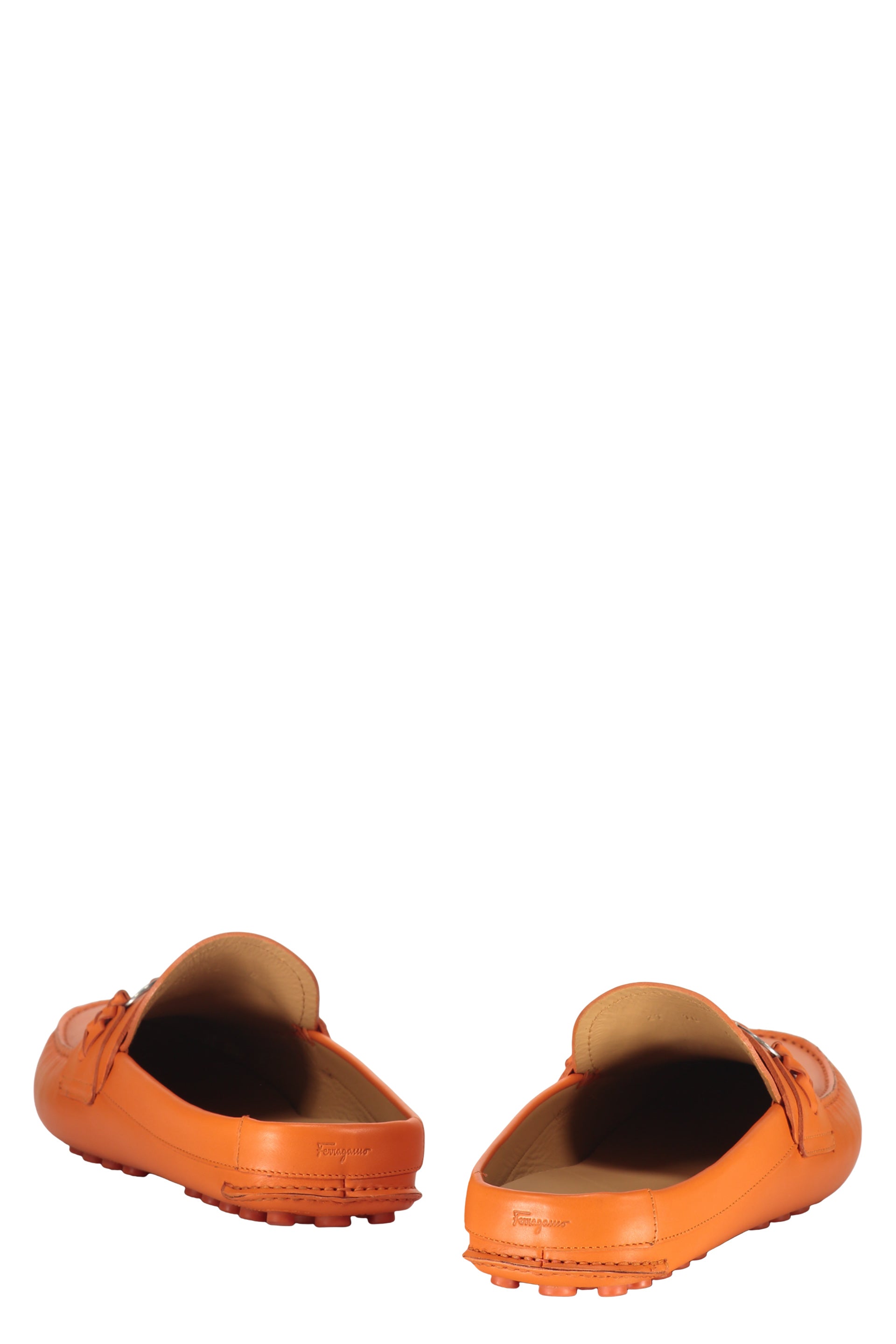Leather loafers