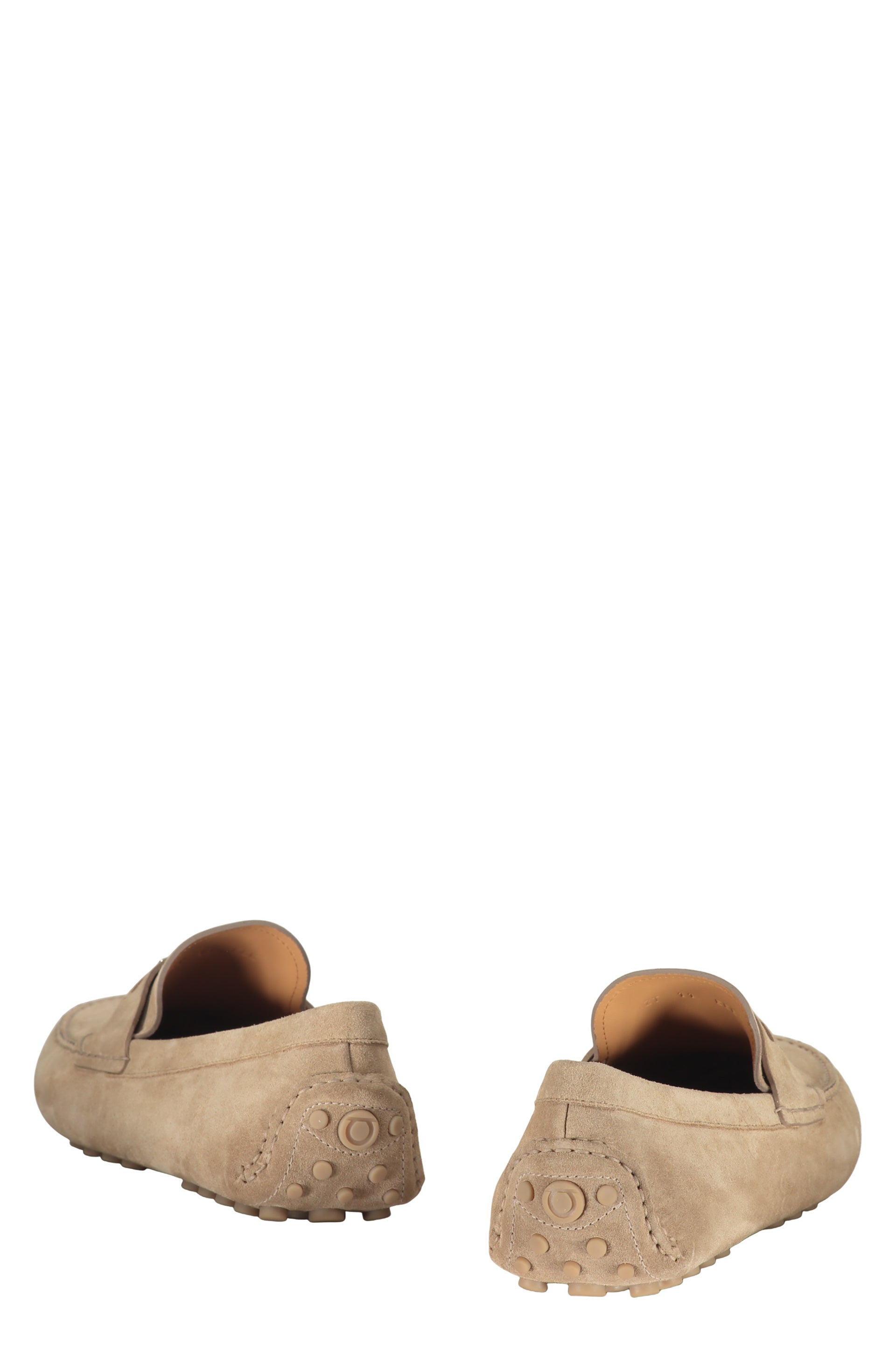 Leather loafers
