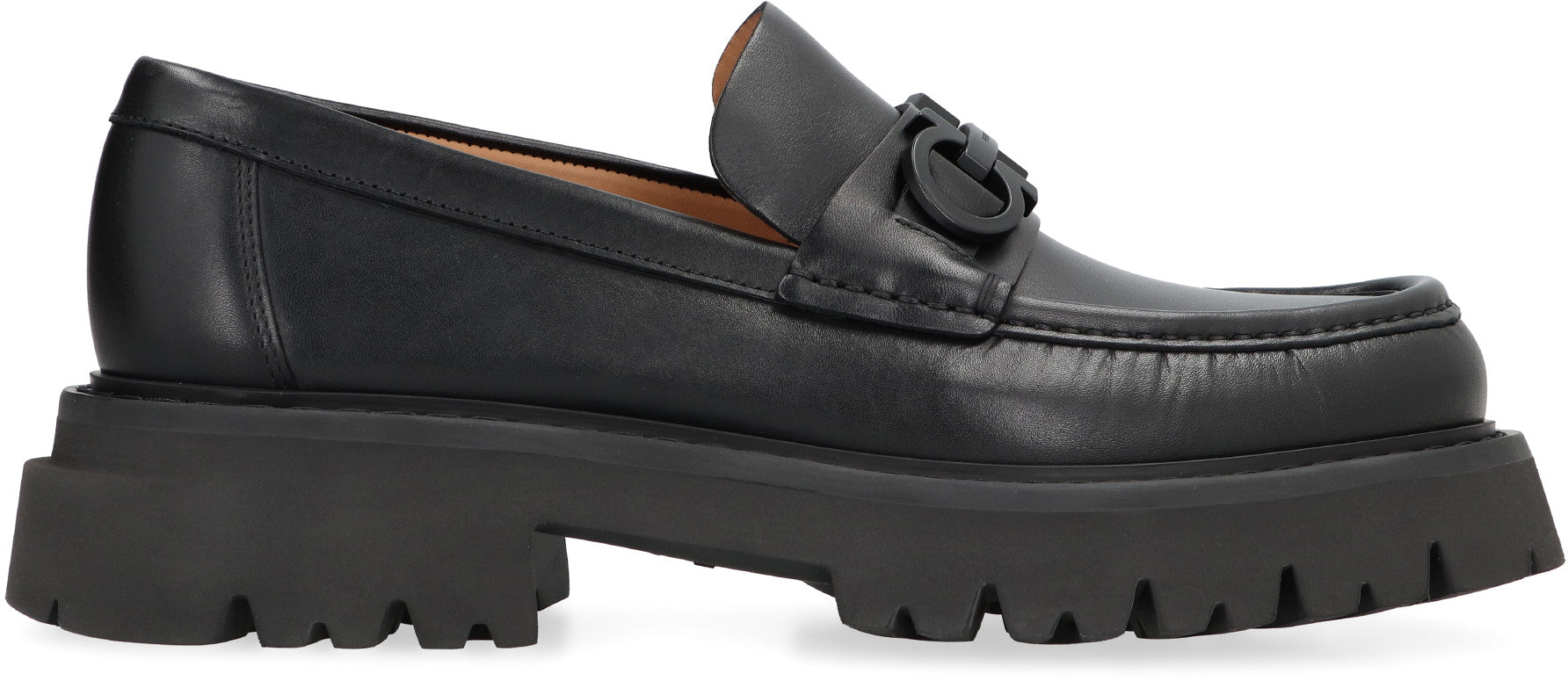 Leather loafers