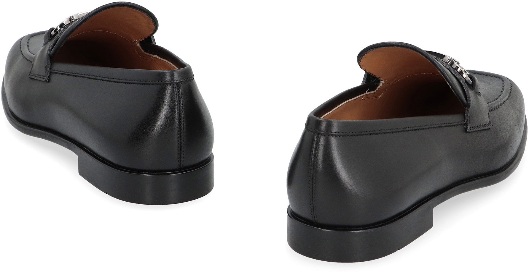 Leather loafers