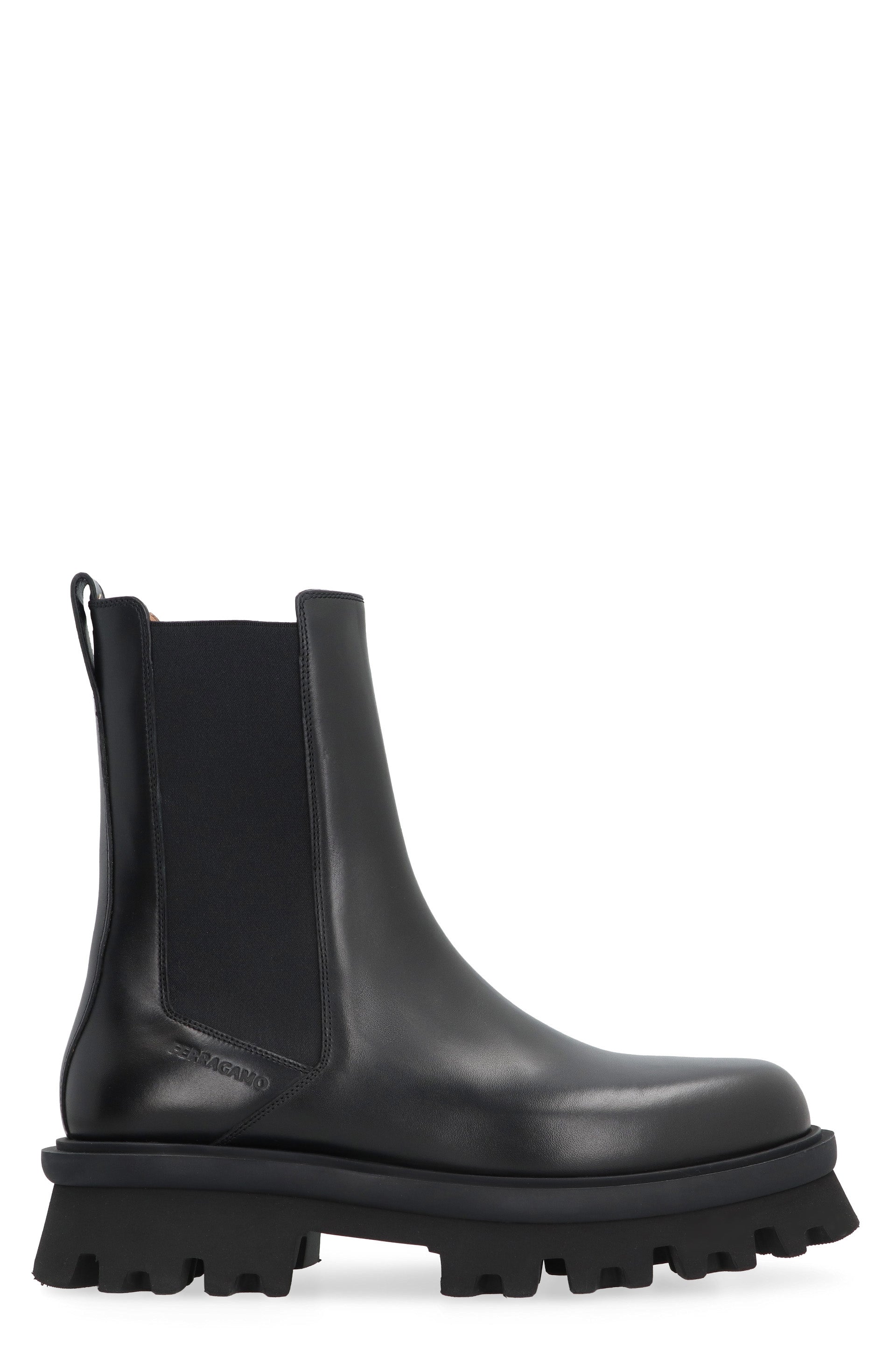 Leather Chelsea boots