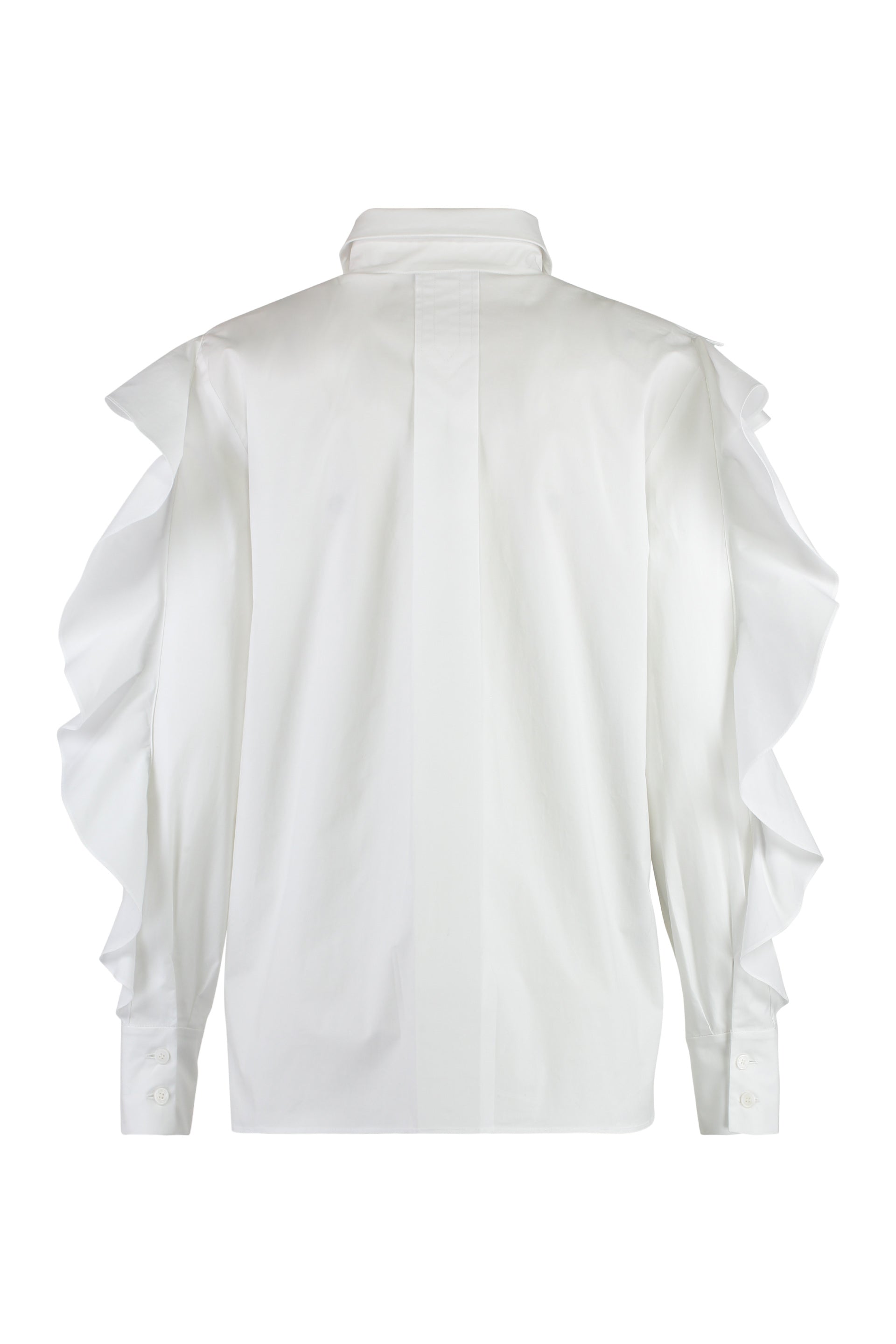 Stretch poplin cotton shirt