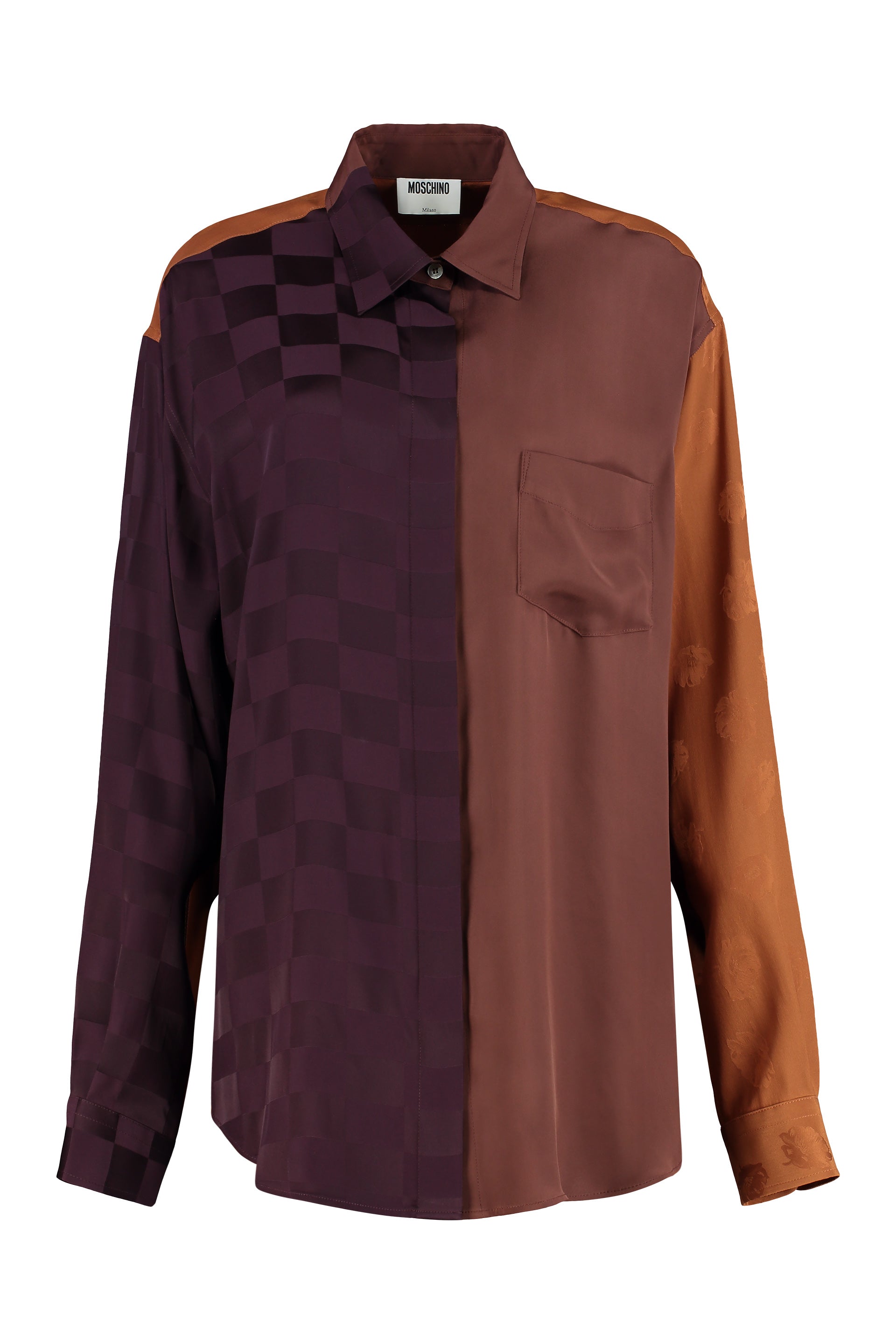 Silk blend shirt