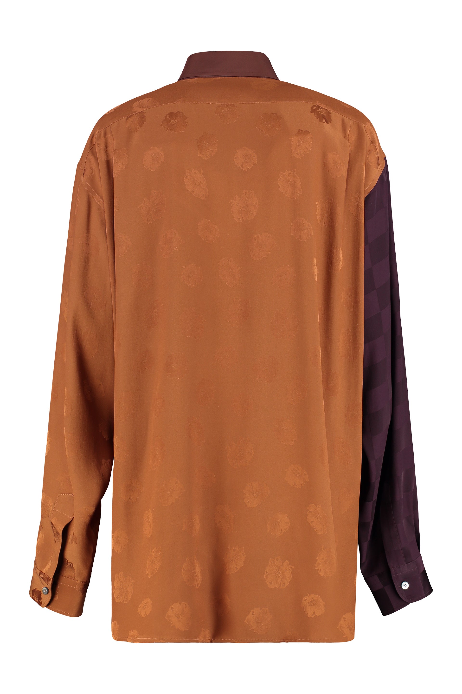 Silk blend shirt