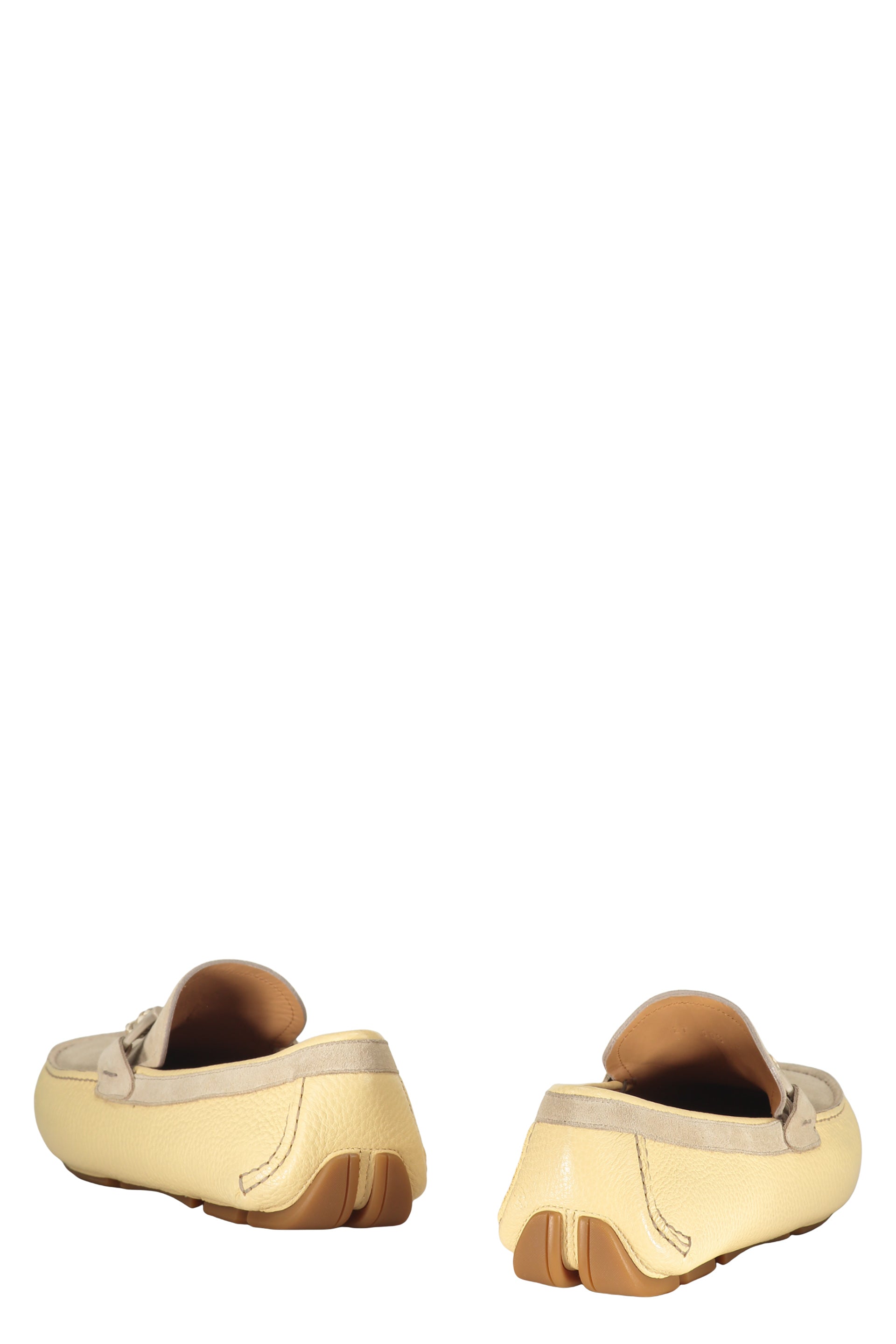 Leather loafers