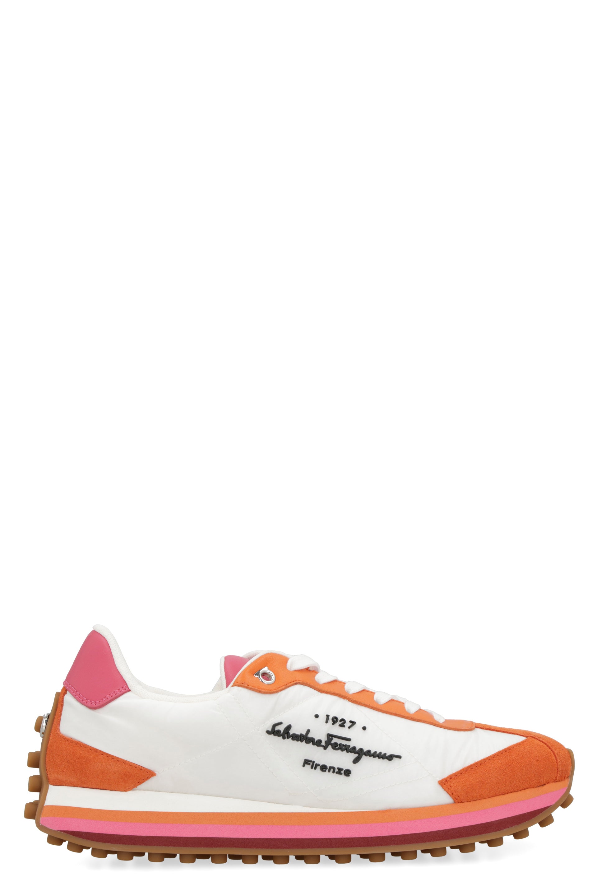 Nylon low-top sneakers