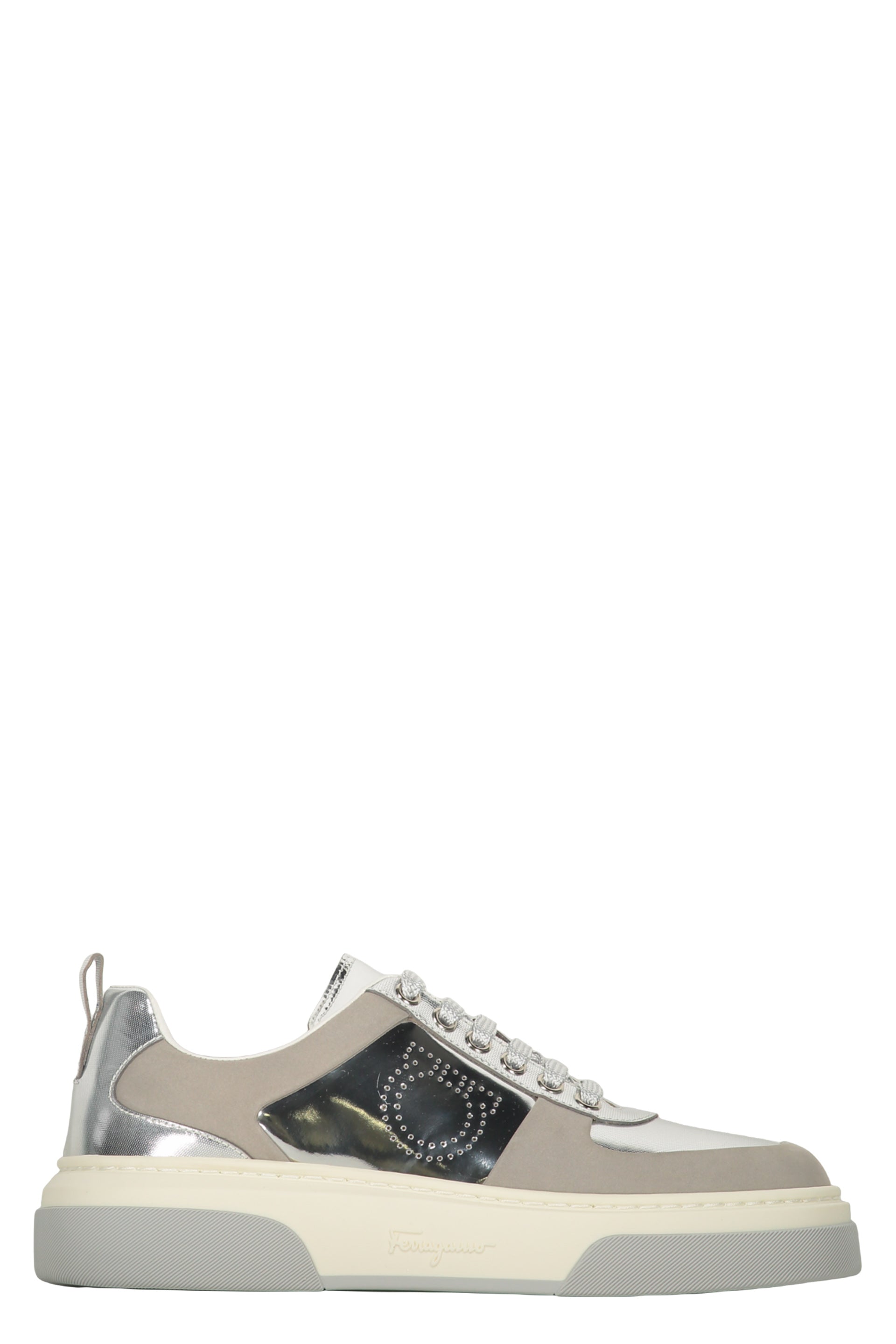 Gray modern sneakers