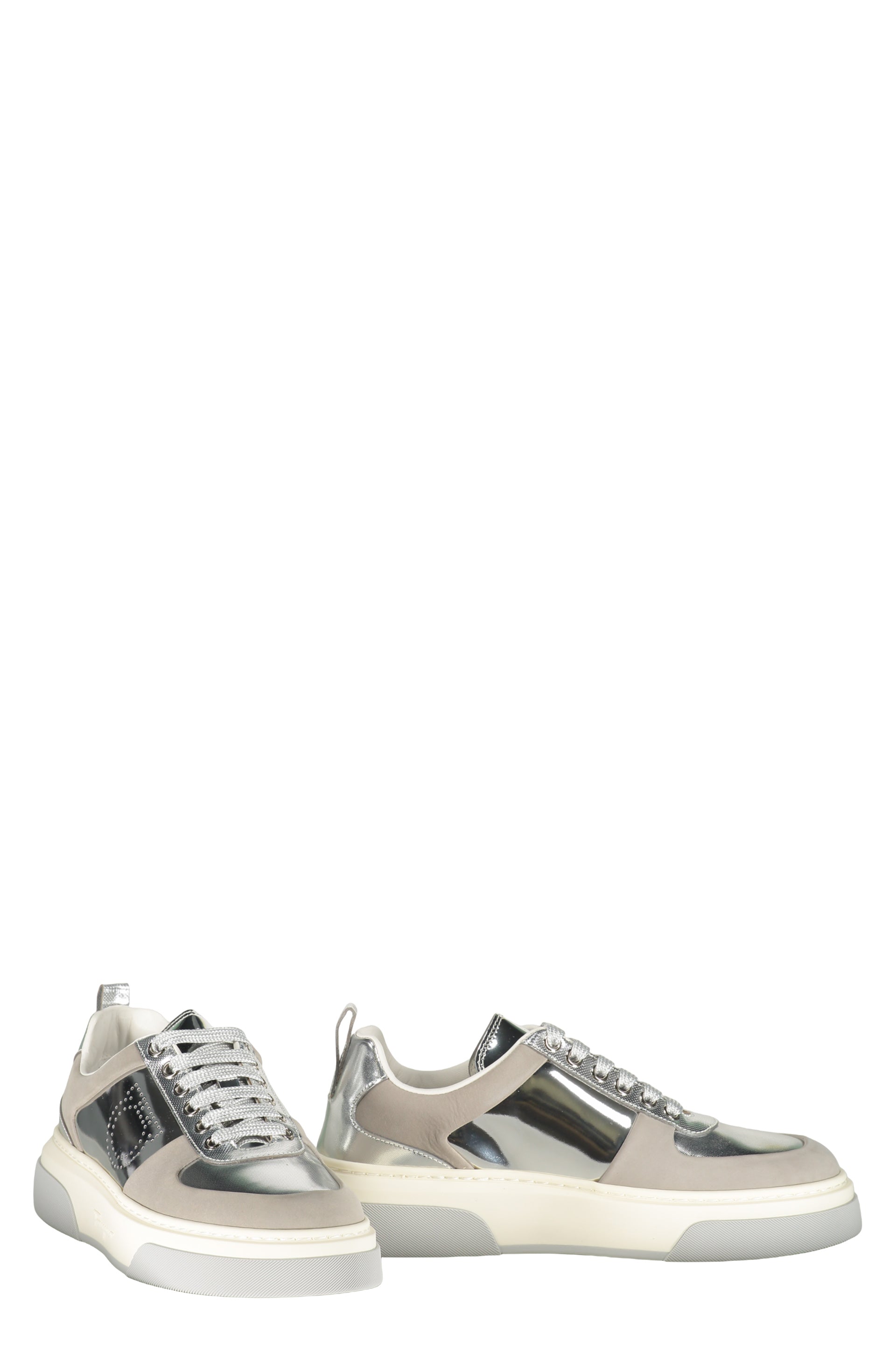 Gray modern sneakers