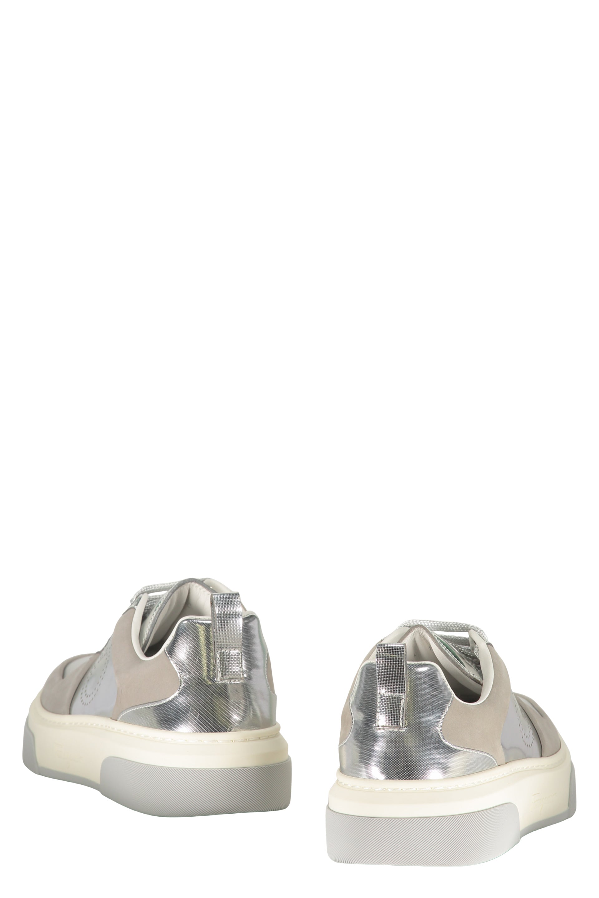 Gray modern sneakers