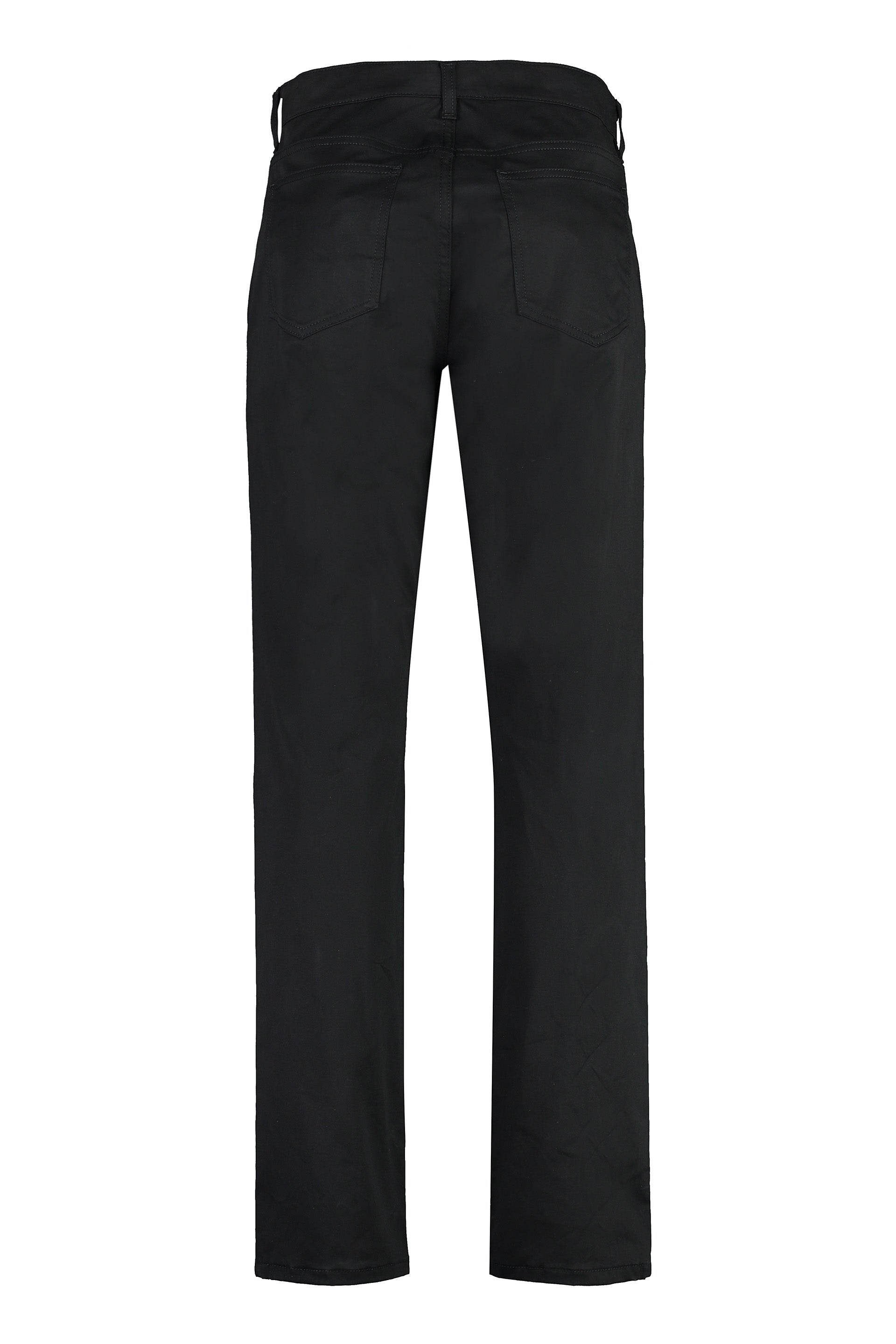 Stretch cotton trousers